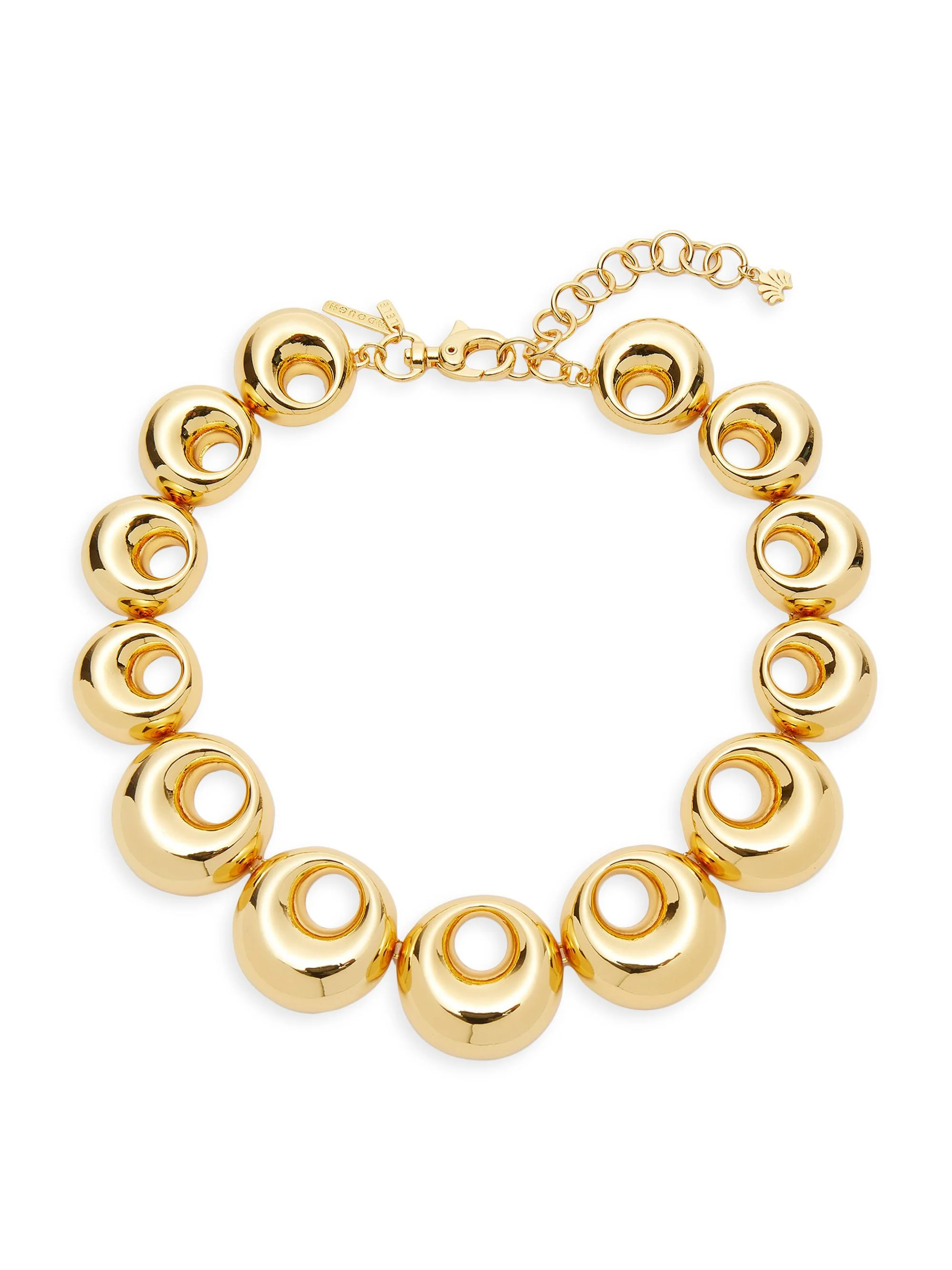 Women's Medallion 14K Gold-Plated Necklace - Gold - 1