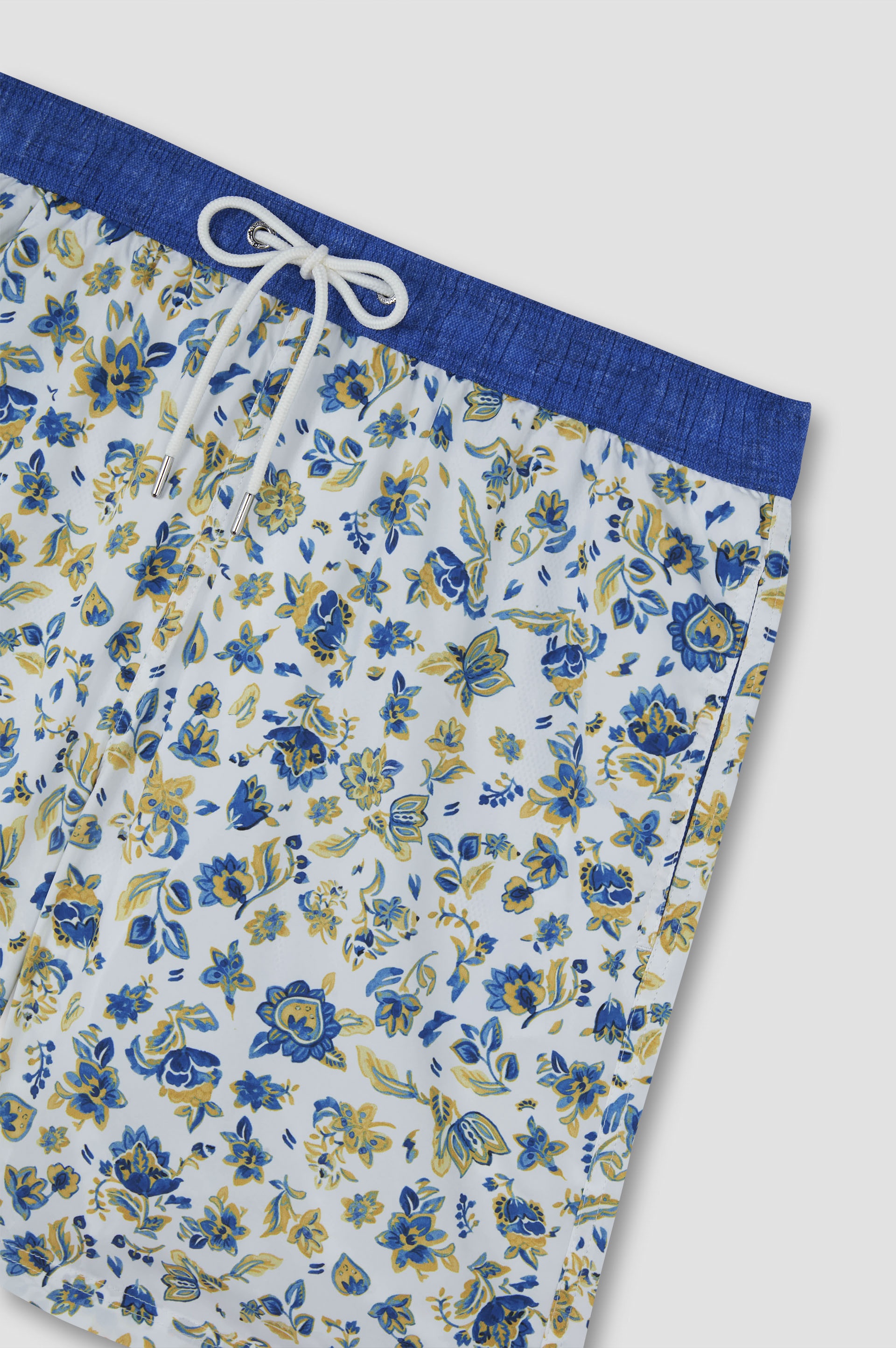 SWIM SHORTS WITH FLORAL PRINT - 5