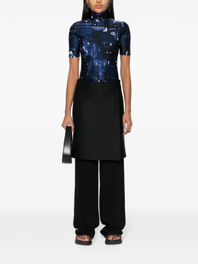 COPERNI abstract-print T-shirt outlook