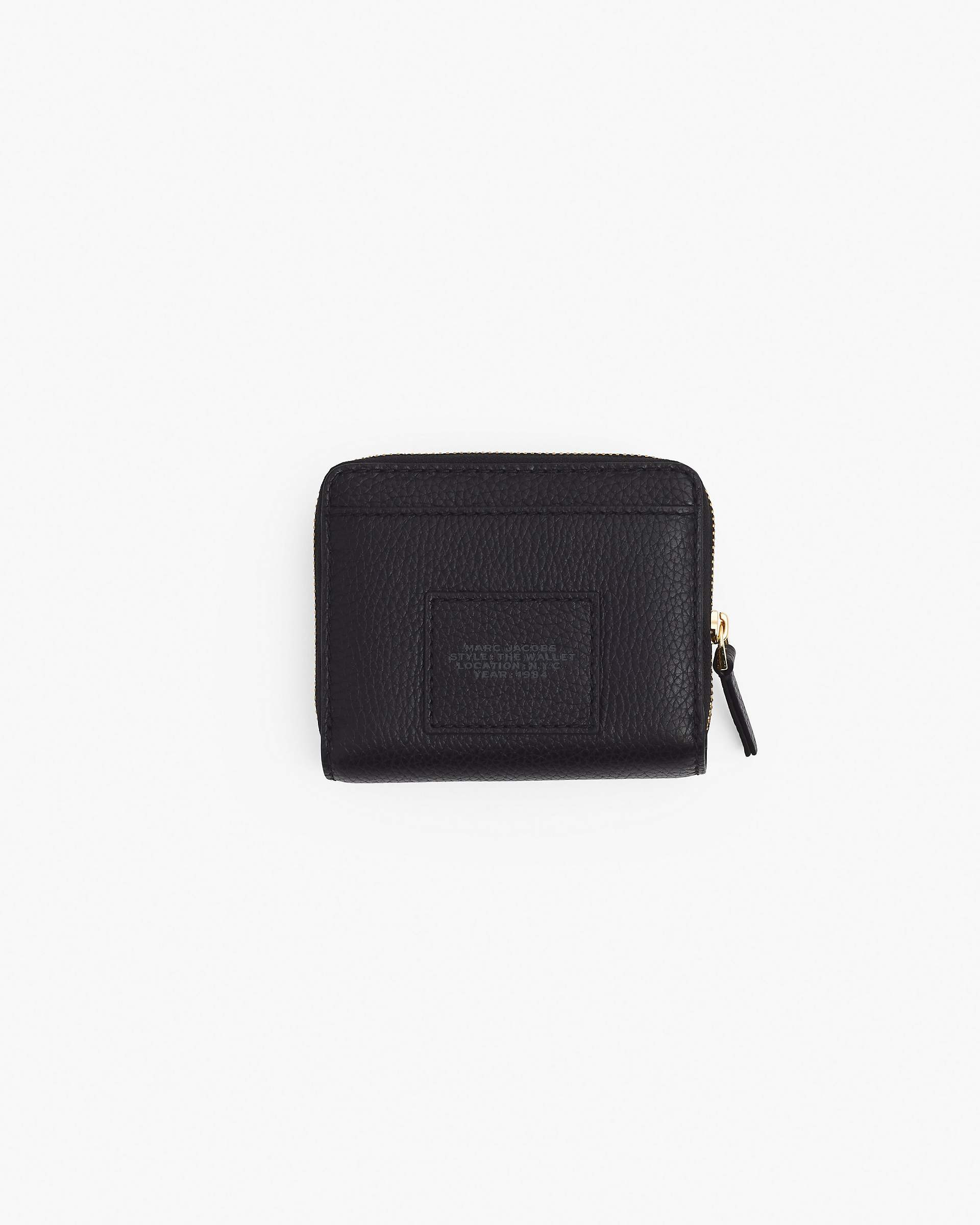 THE LEATHER MINI COMPACT WALLET - 3
