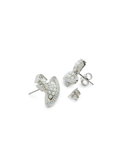 Vivienne Westwood Luzia Bas Relief orb stud earrings outlook