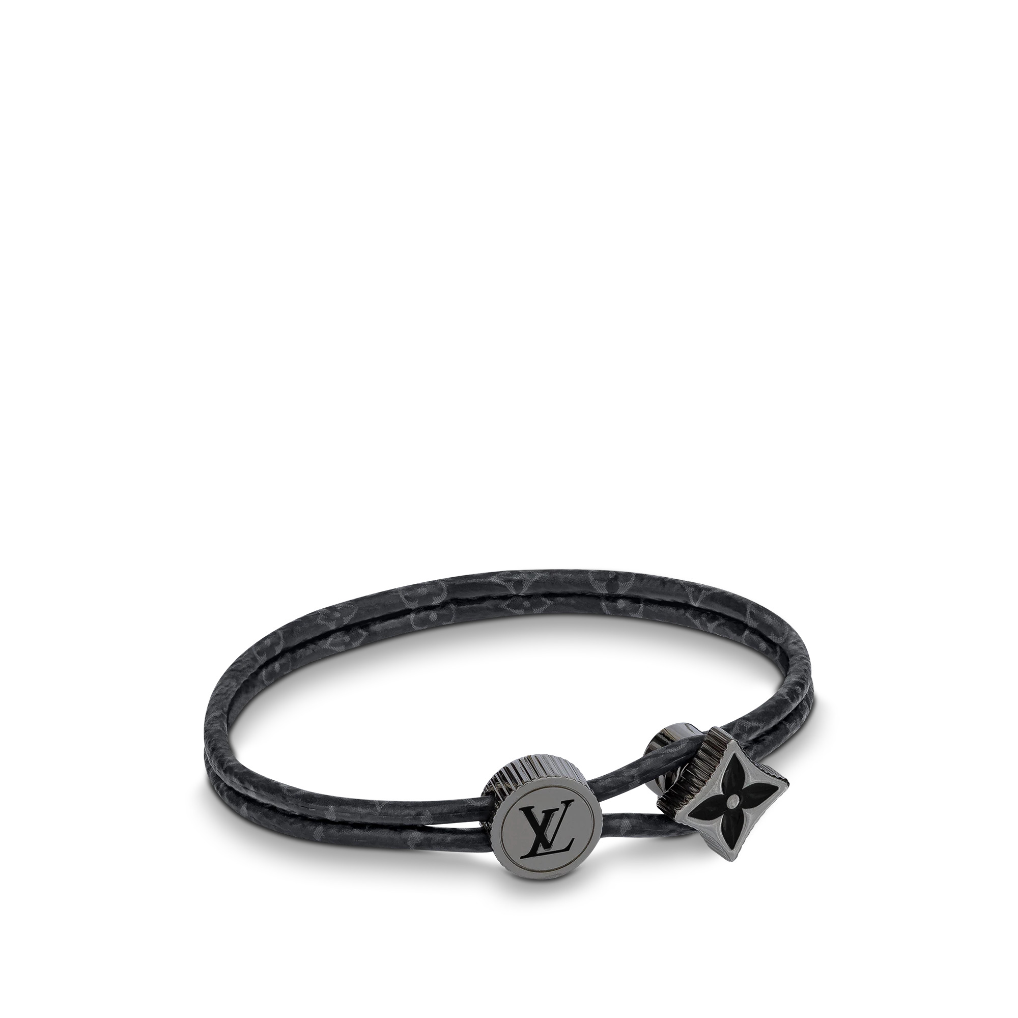 ★LOUIS VUITTON★Catch ItのBracelet★安全配送保険加入商品★ Catch It Bracelet Monogram Canvas - Fashion Jewelry M8897E