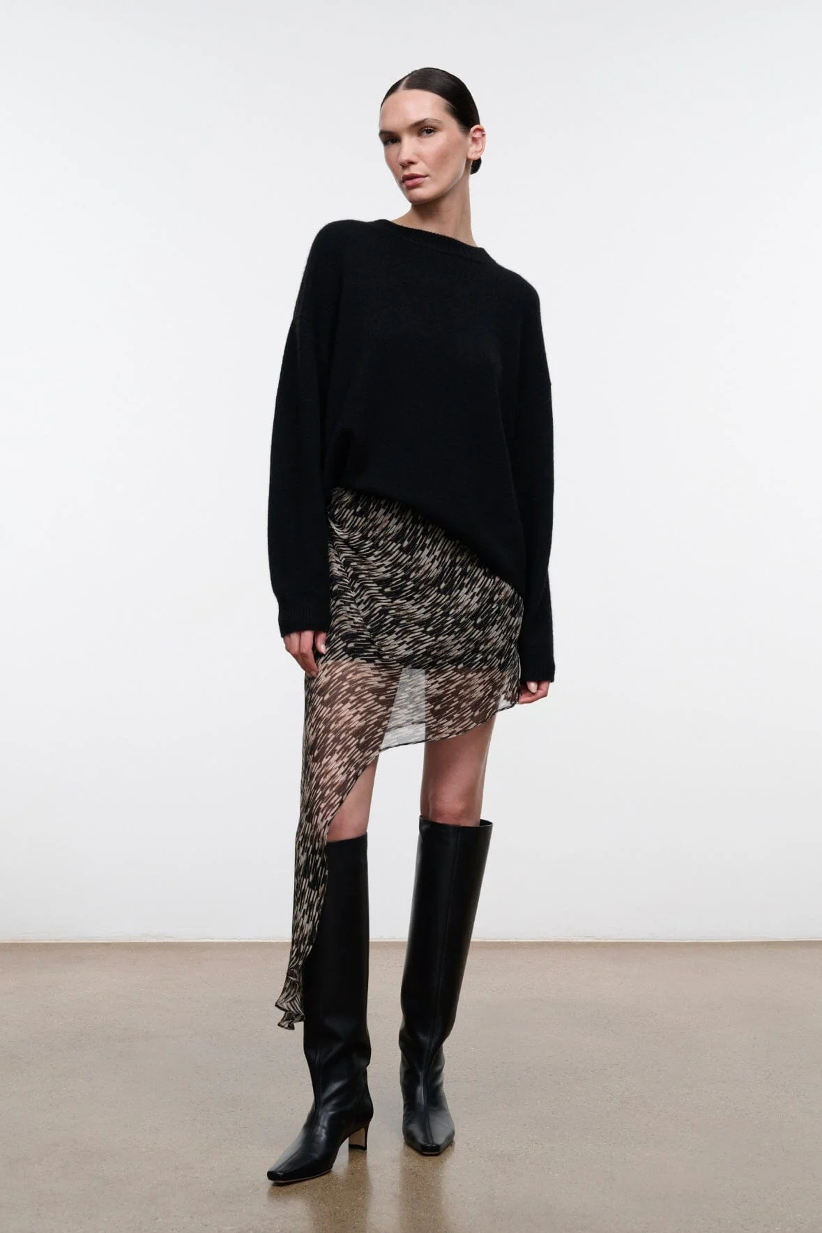 STAUD SEPHIE SKIRT PORCUPINE QUILL - 1