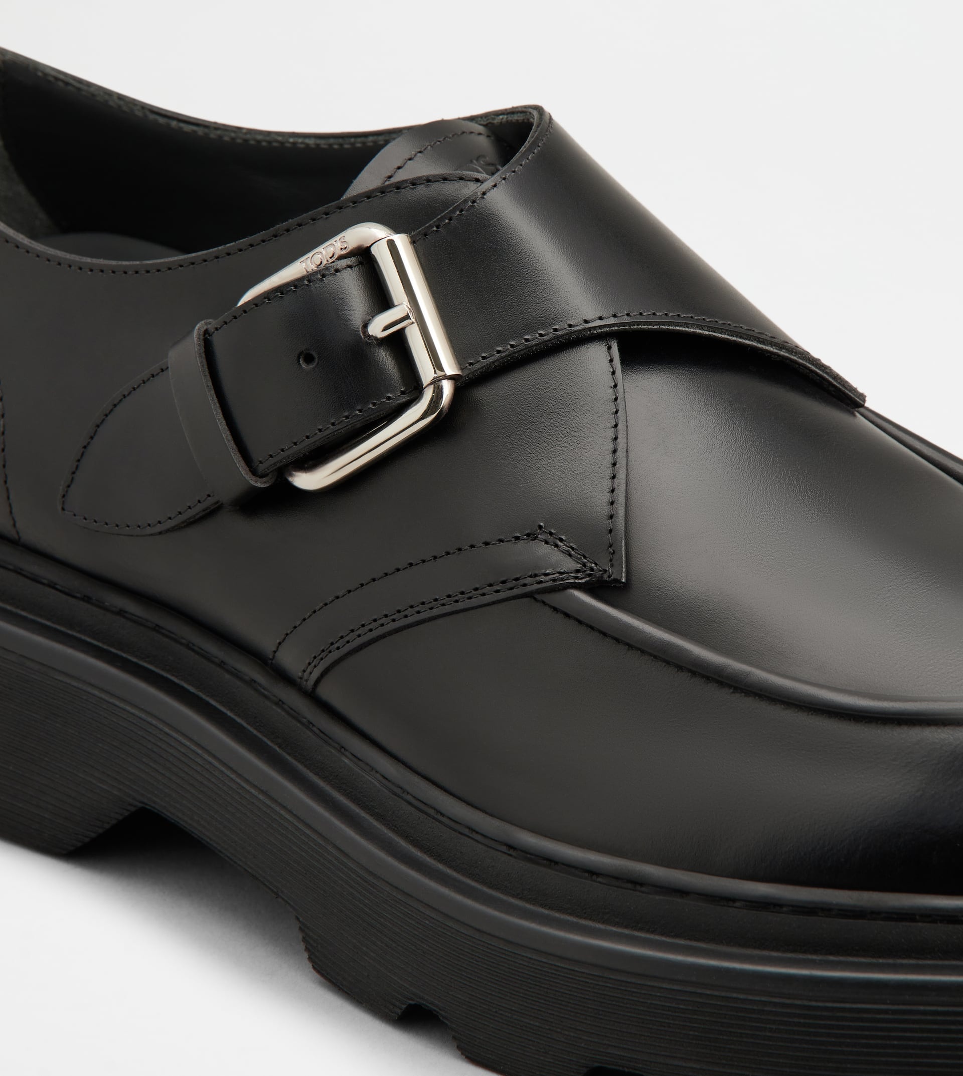 MONKSTRAPS IN LEATHER - BLACK - 5