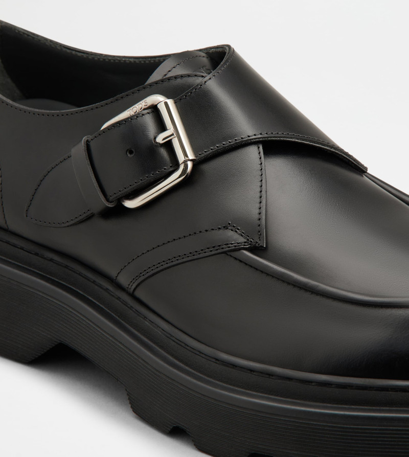 MONKSTRAPS IN LEATHER - BLACK 5