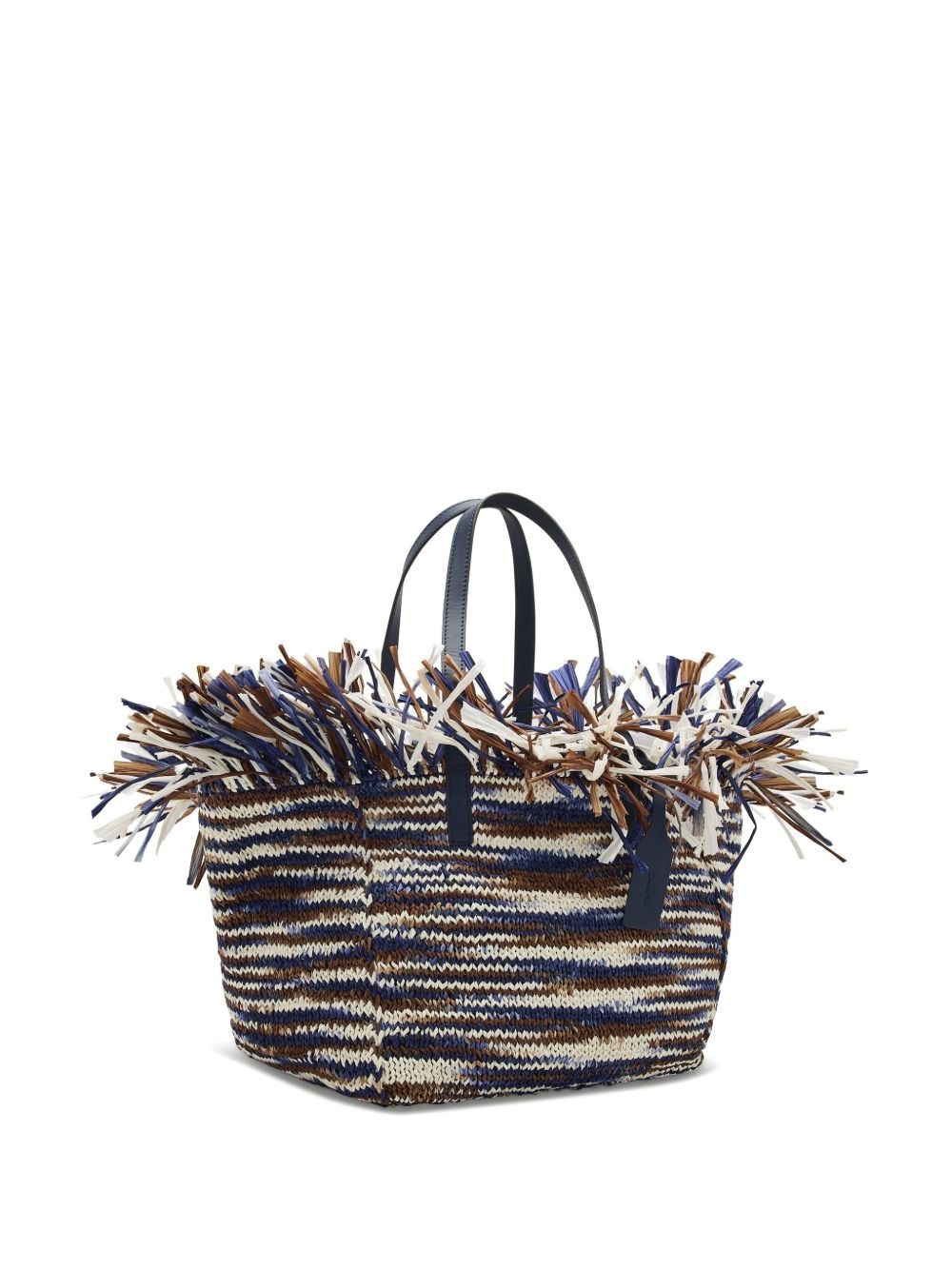 striped tote bag - 3