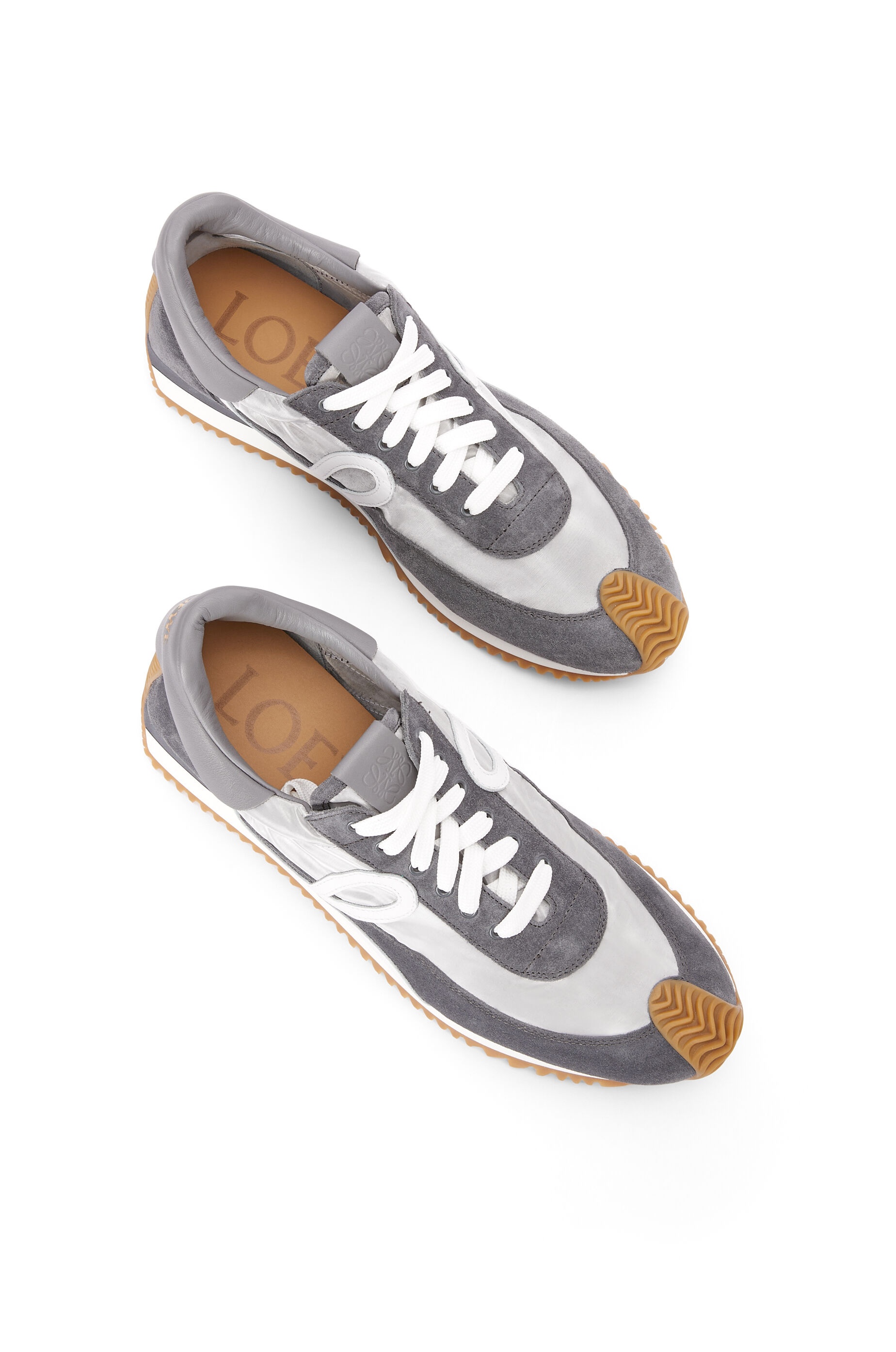 Flow runner in nylon and calfskin - 3