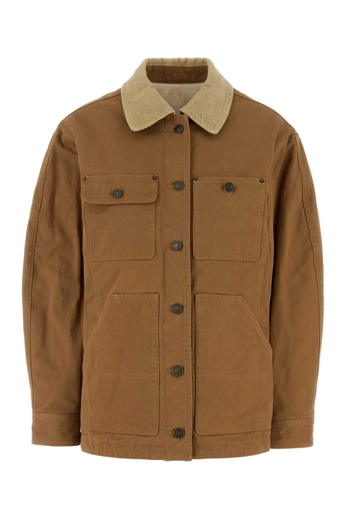 Isabel Marant Women Camel Denim Ninon Jacket - 1