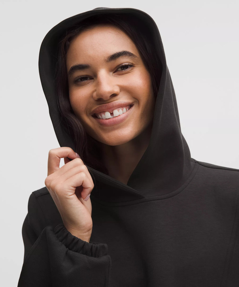Cotton-Blend Double-Knit Oversized Hoodie 4