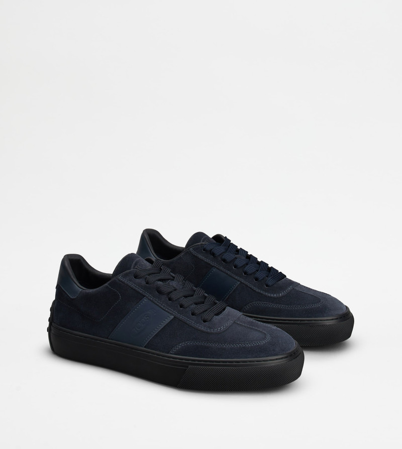 TOD'S SNEAKERS IN SUEDE - BLUE 2