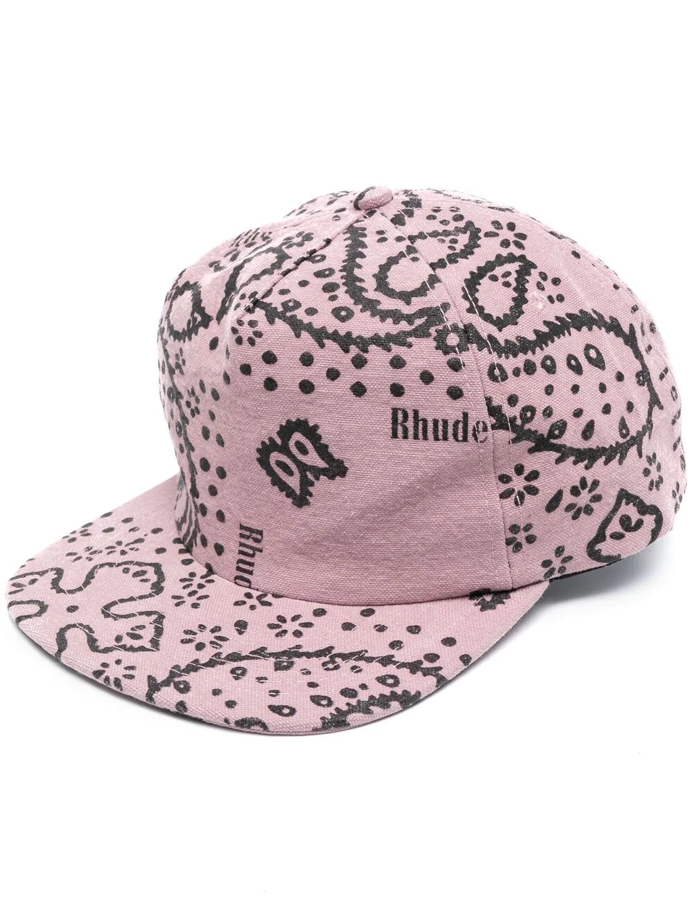 paisley print cap - 1