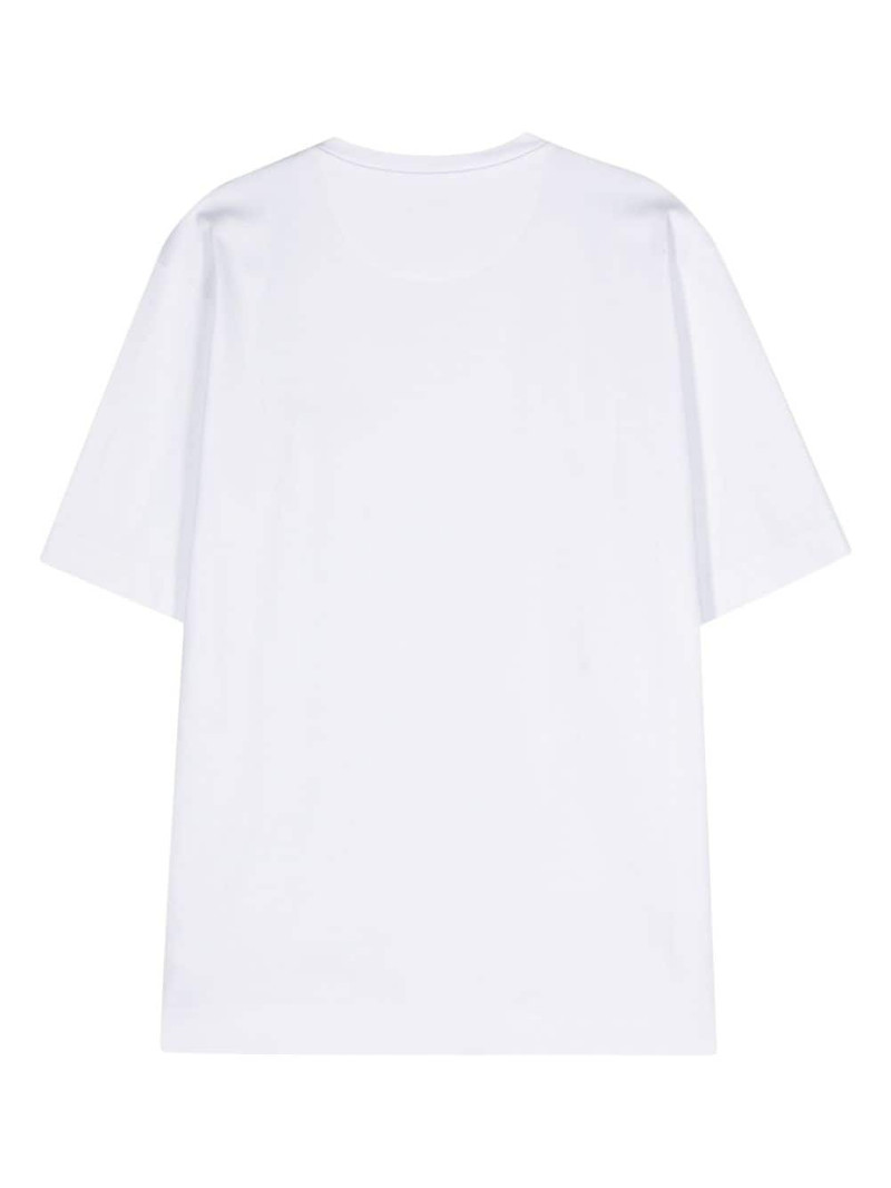 FENDI embroidered-logo cotton T-shirt outlook