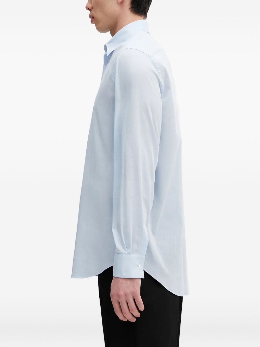 long-sleeved button-down shirt - 2