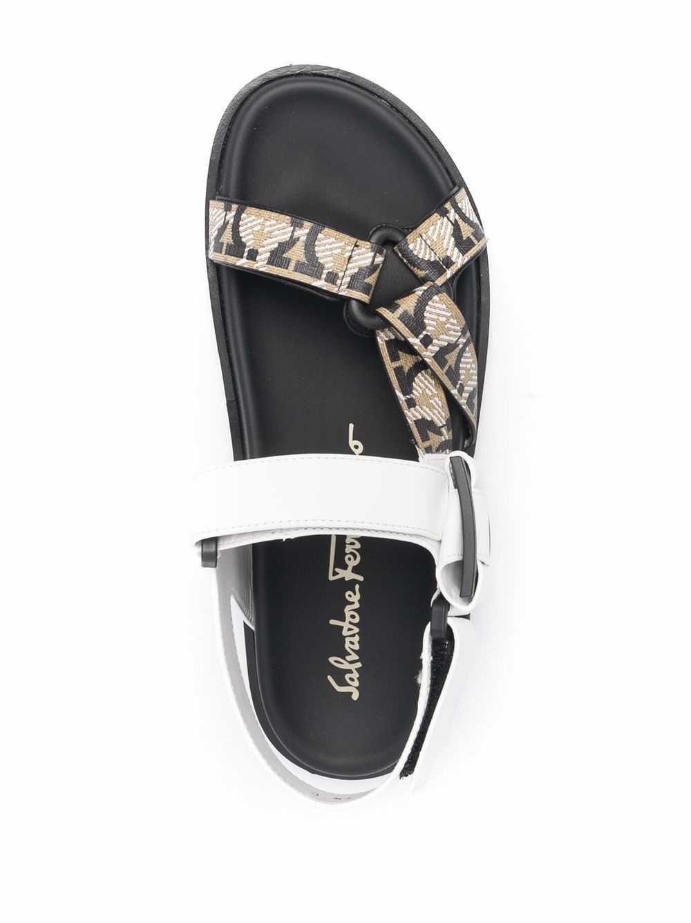 open-toe buckled sandals - 4