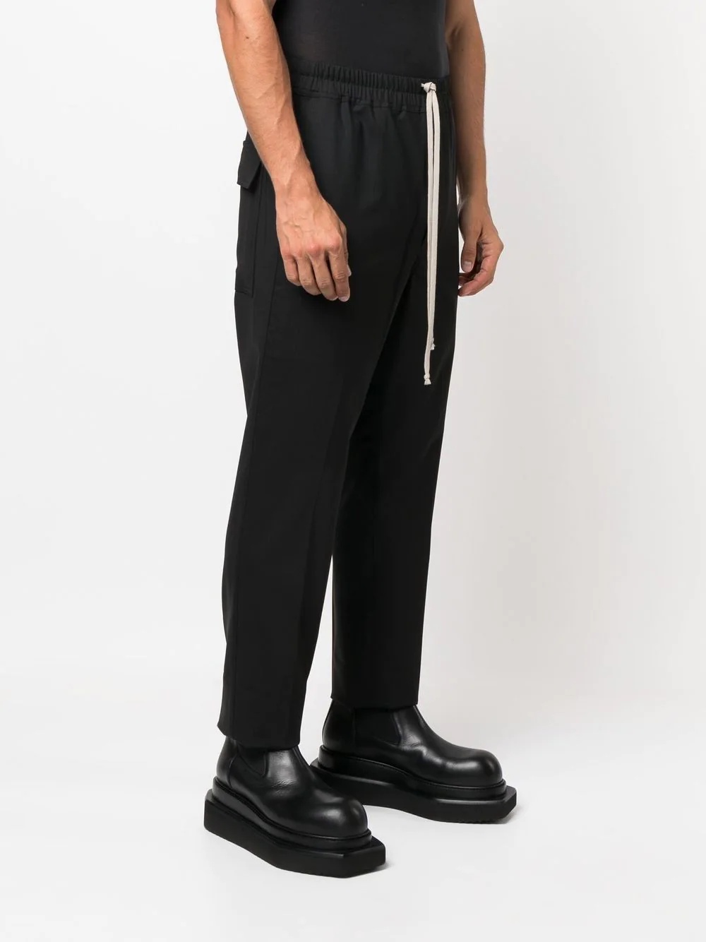 tapered track pants - 3