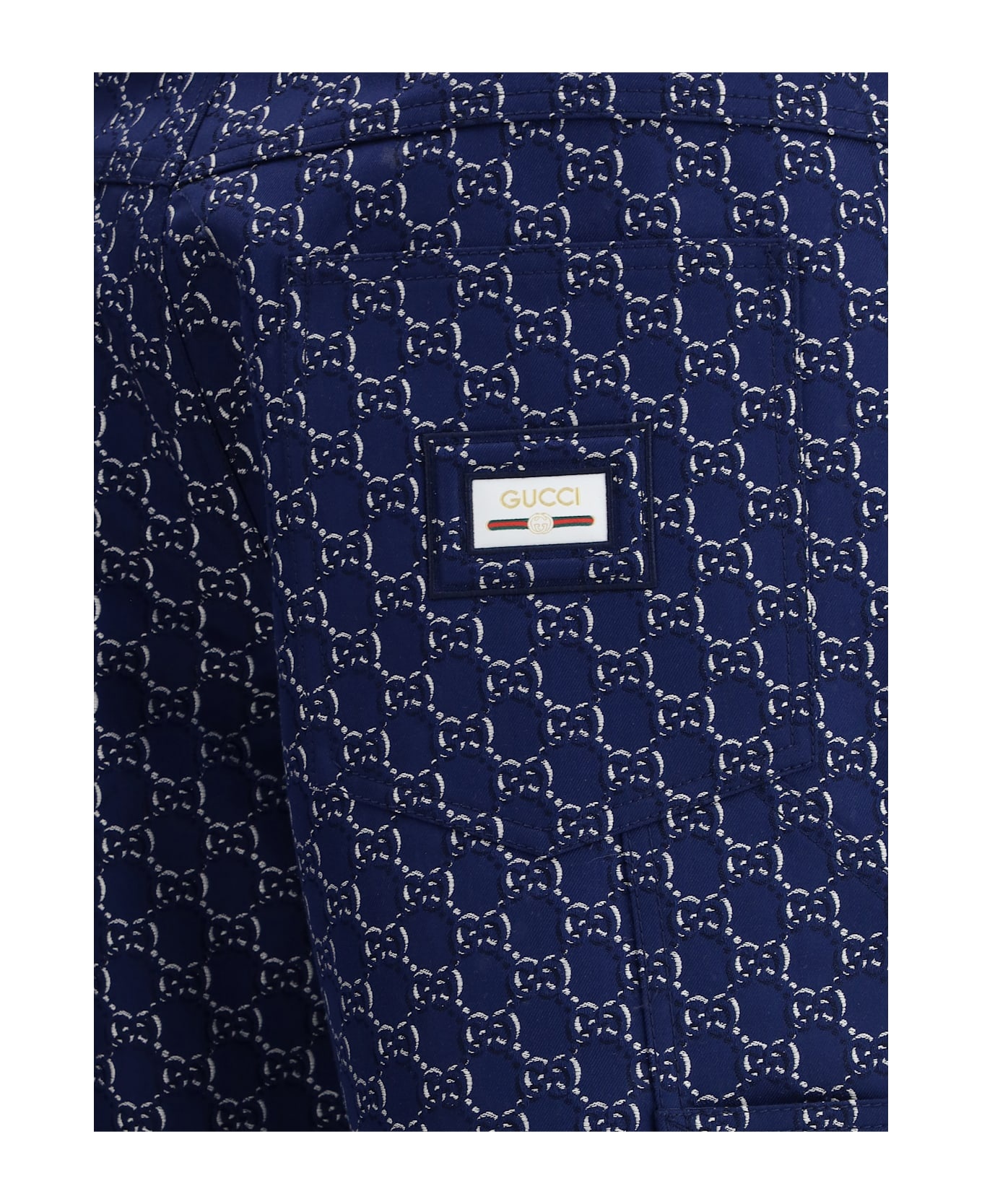 Gg Pattern Pants - 3