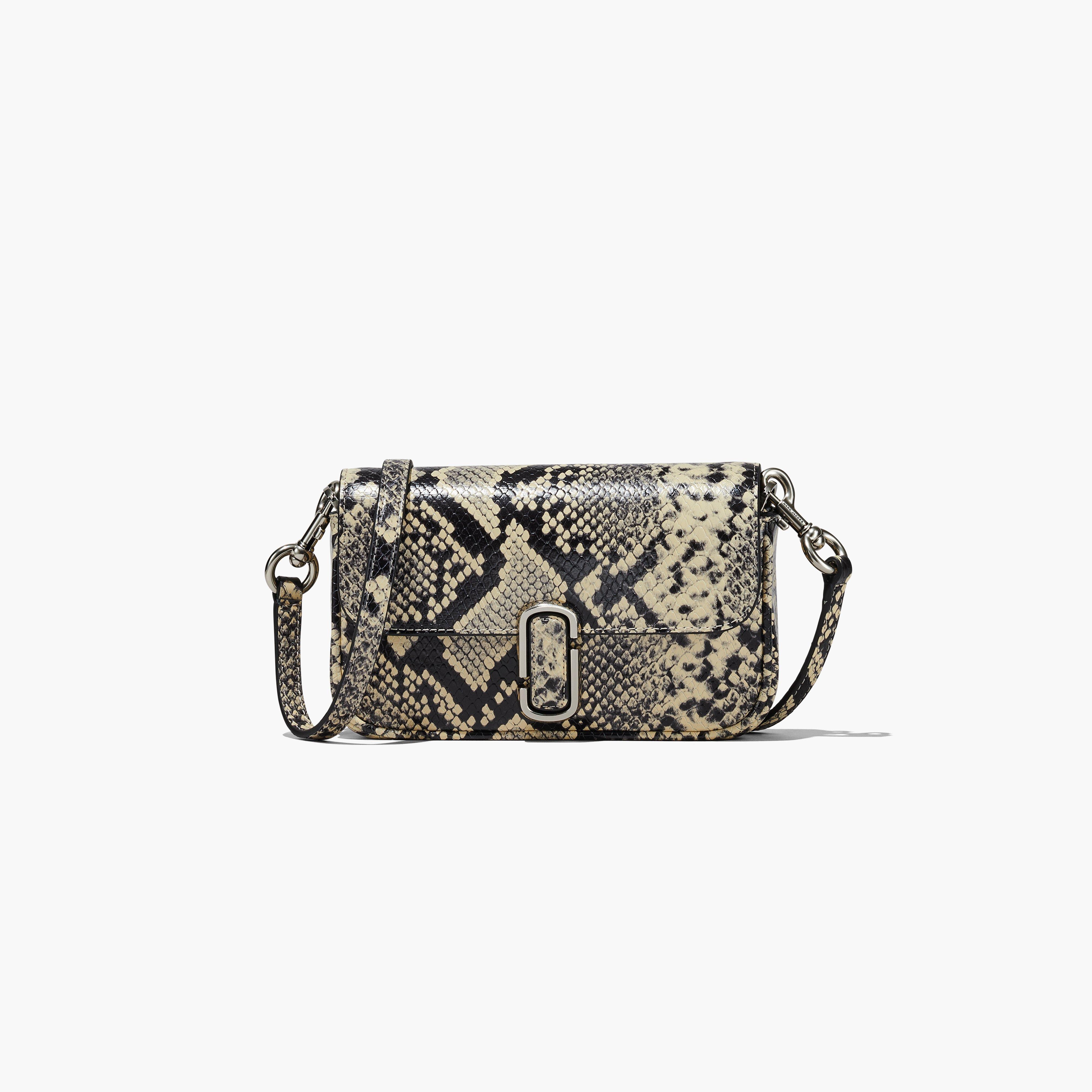 THE SNAKE-EMBOSSED J MARC MINI SHOULDER BAG - 5