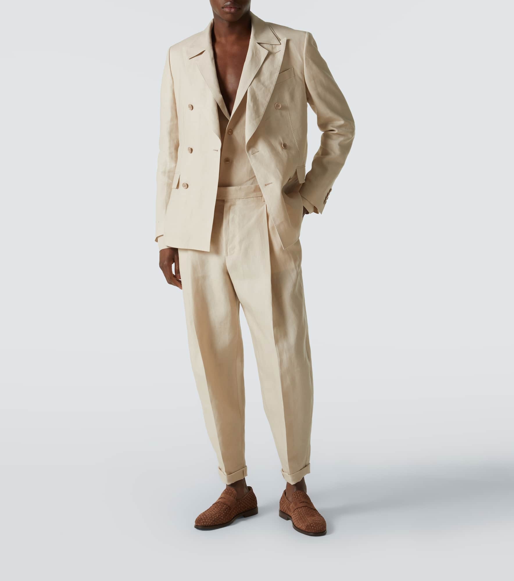 Linen overshirt - 2