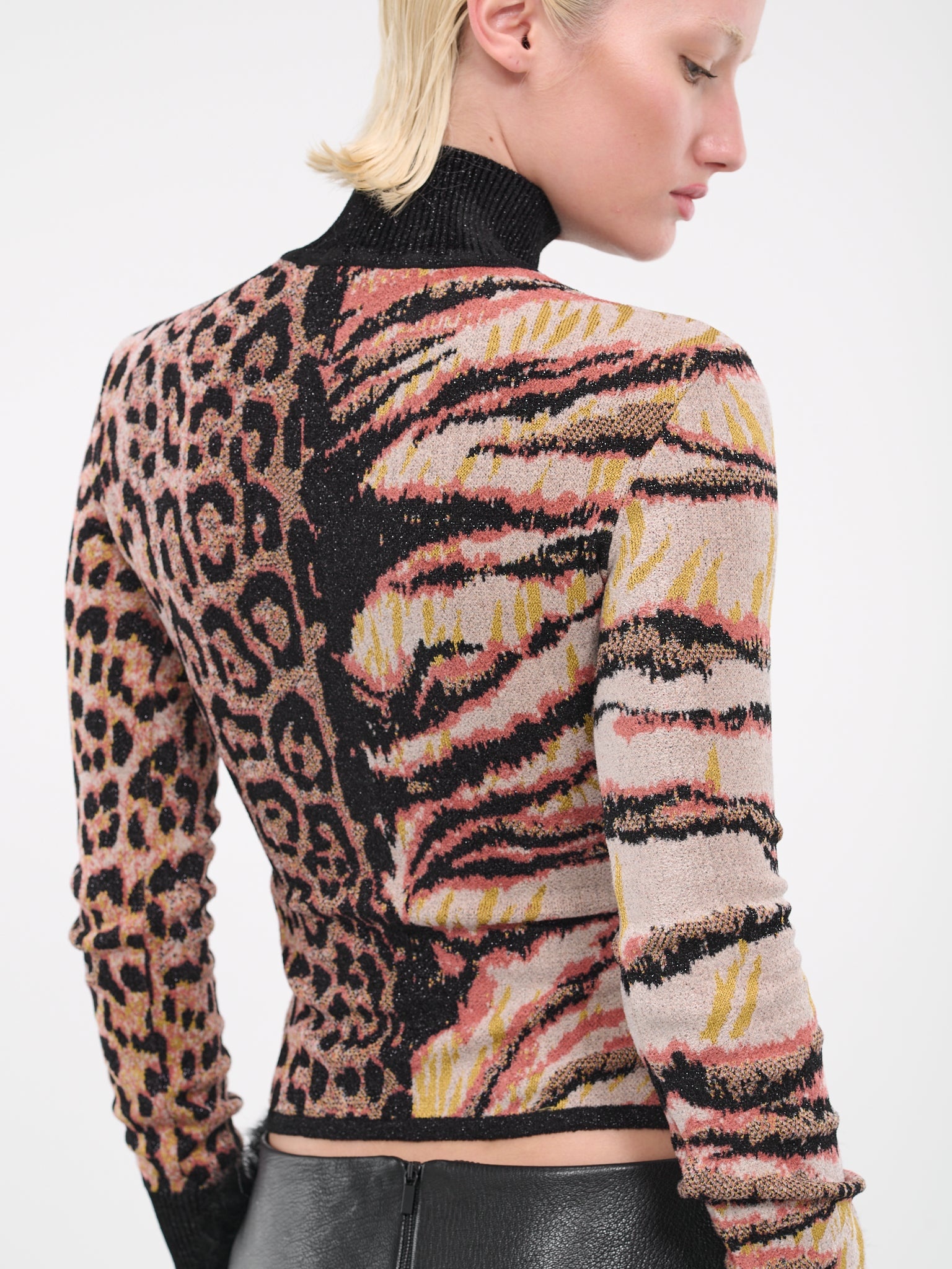 Animalier Jacquard Sweater - 5