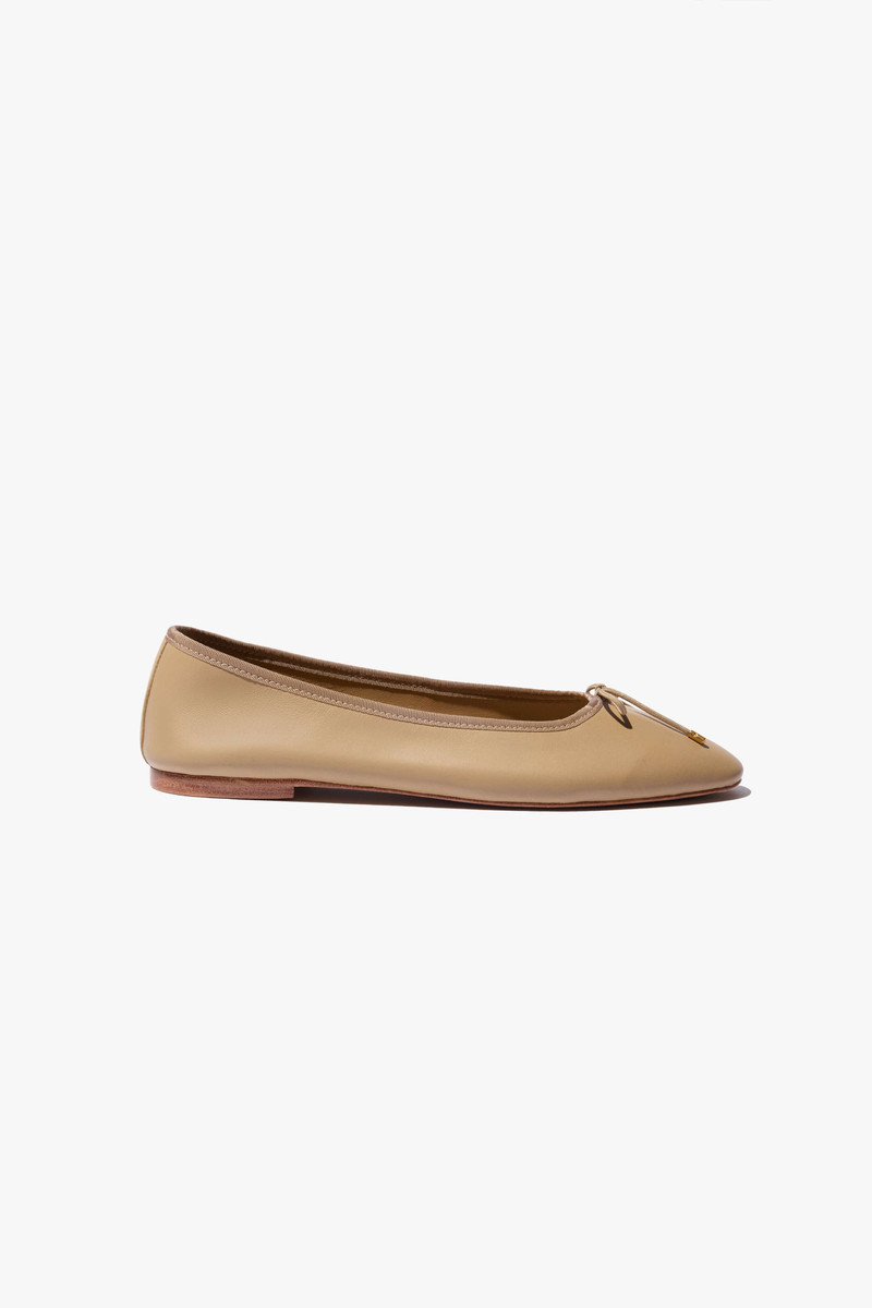 LEATHER BALLET FLAT 3