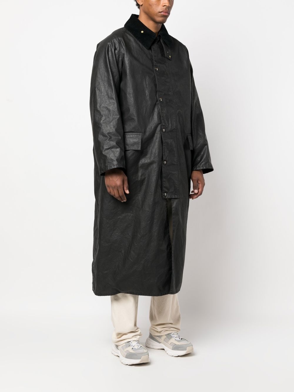 Maison Margiela wax-coated trench coat | farfetch | REVERSIBLE