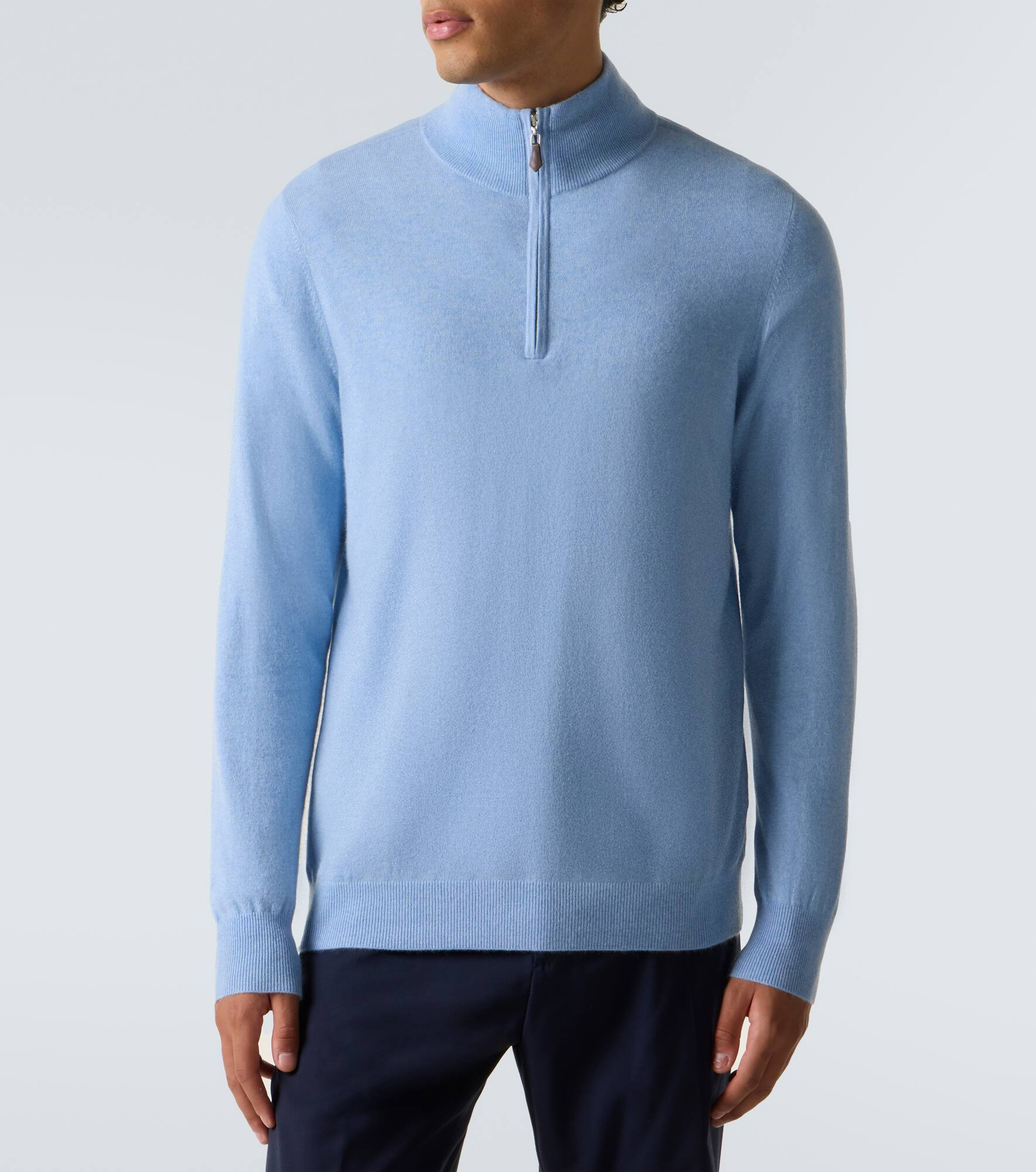 Mr Fenchurch cashmere half-zip sweater - 3