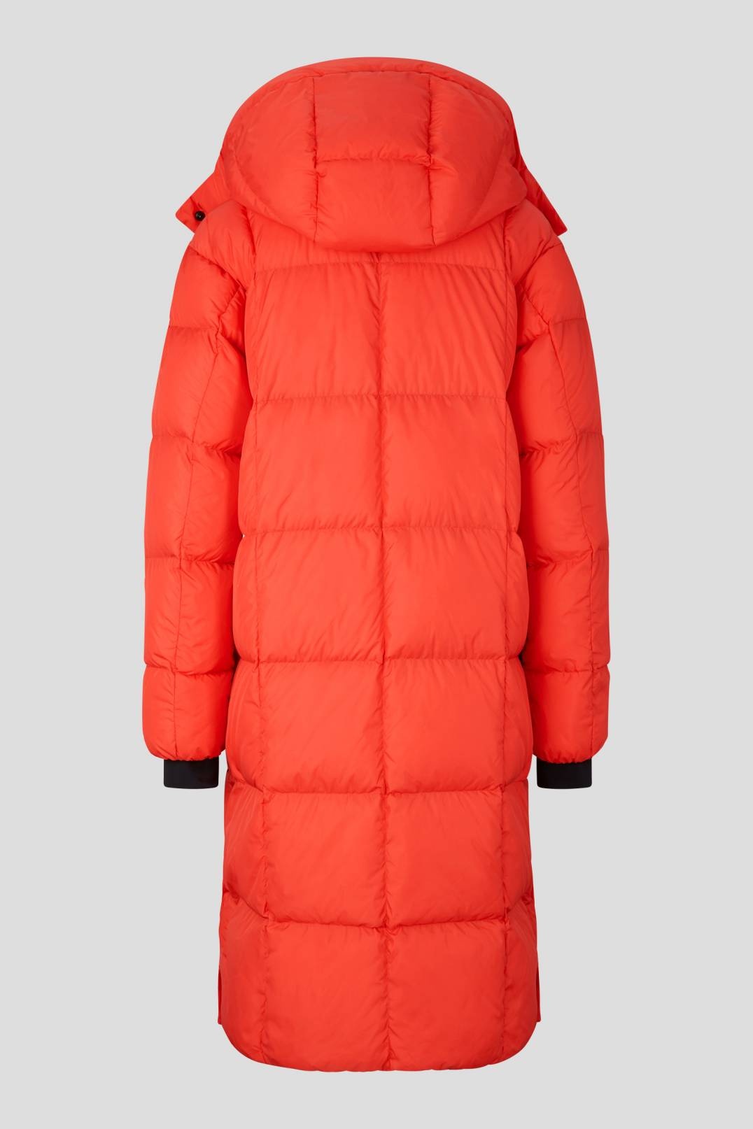 BARNA QUILTED COAT IN RED - 3