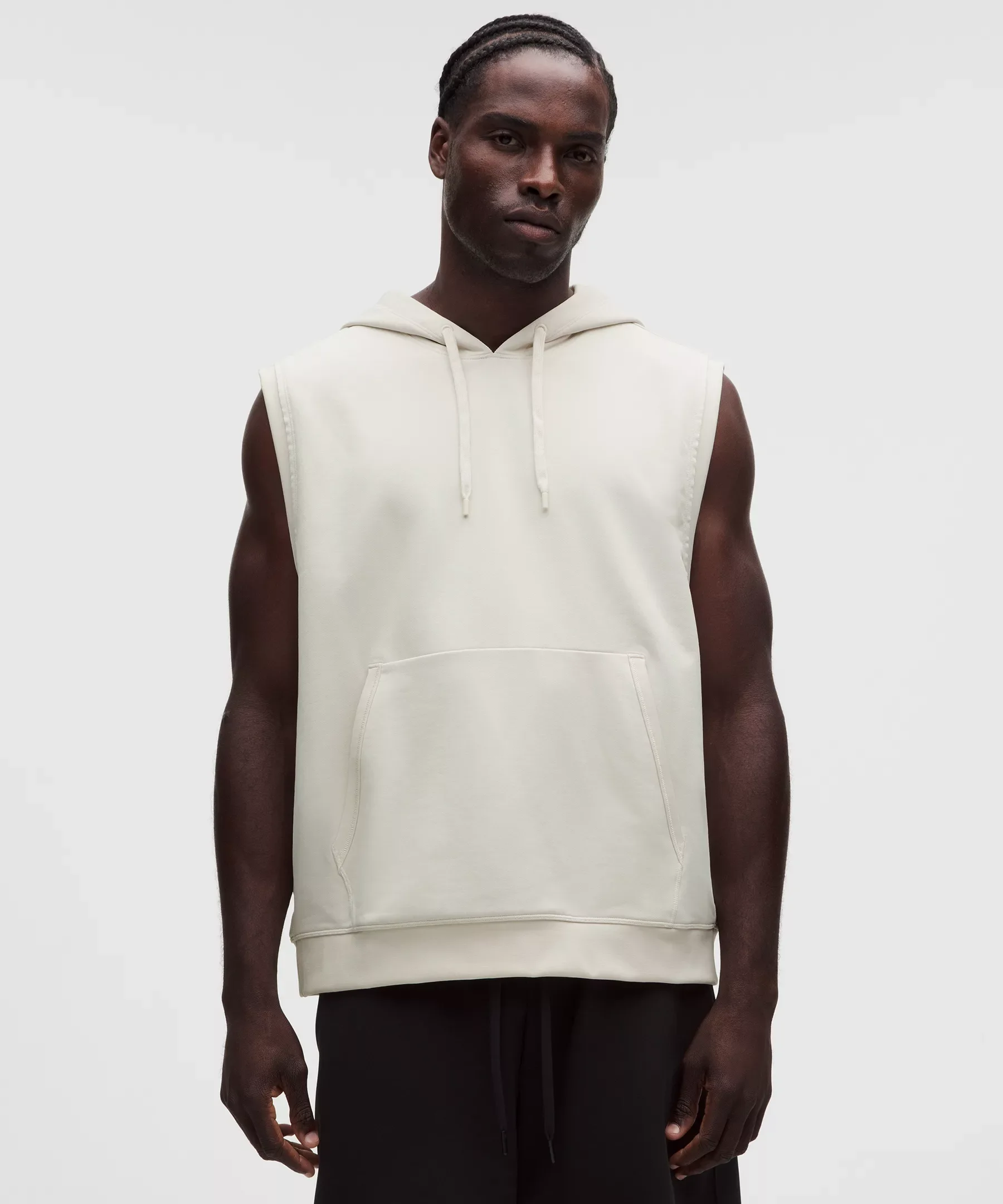 Warm-Up Sleeveless Gym Hoodie - 1