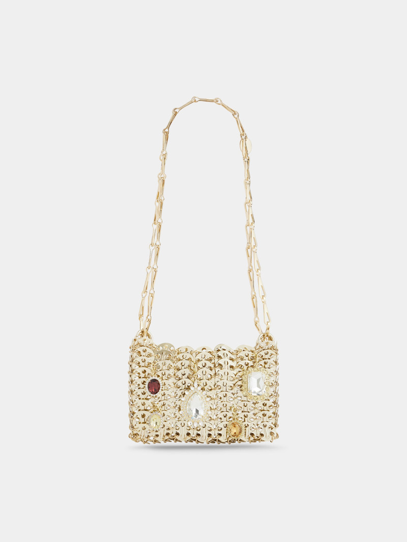 1969 GOLD NANO BAG WITH CHARMS 1