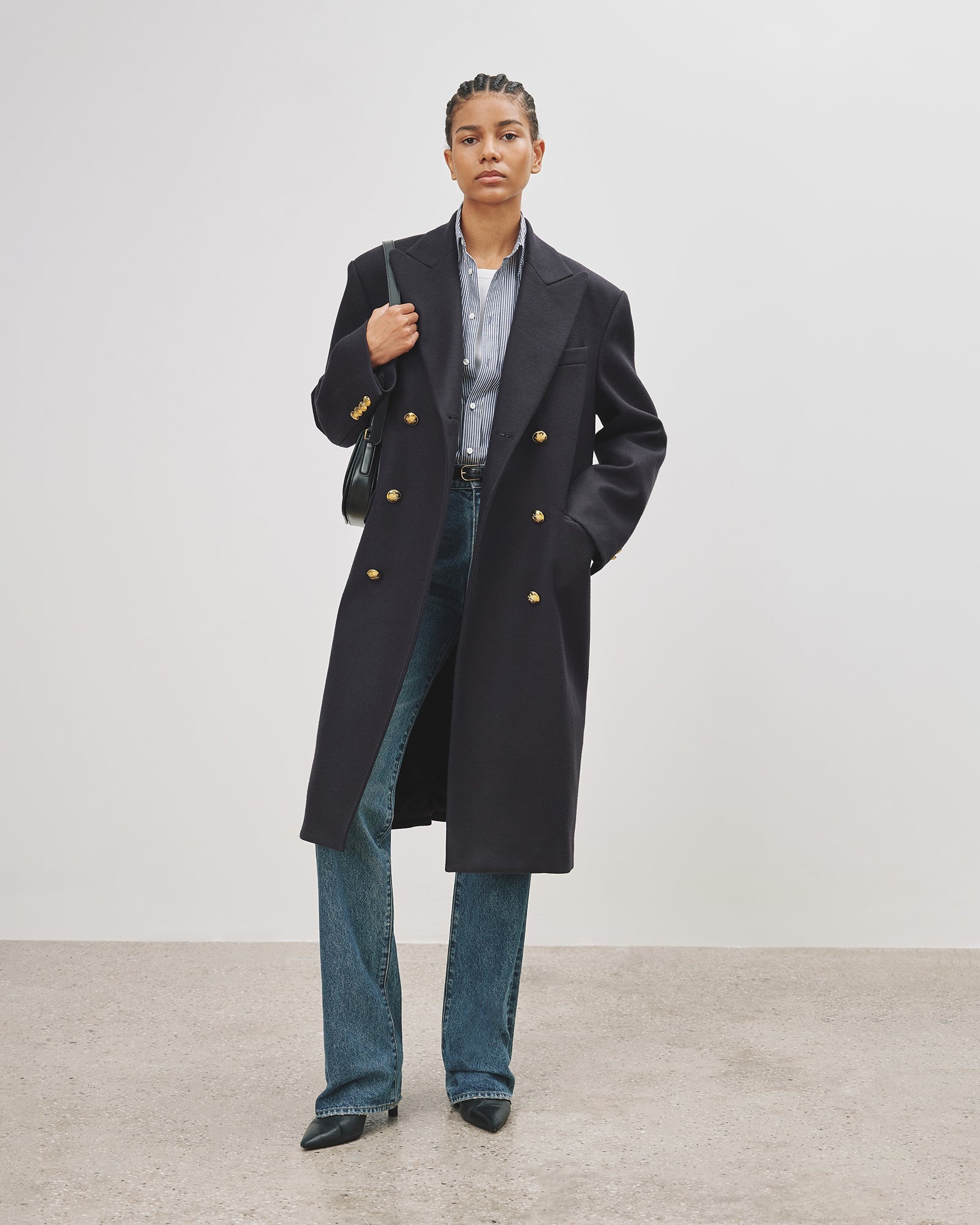GAULTIER DOUBLE BREASTED COAT - 3