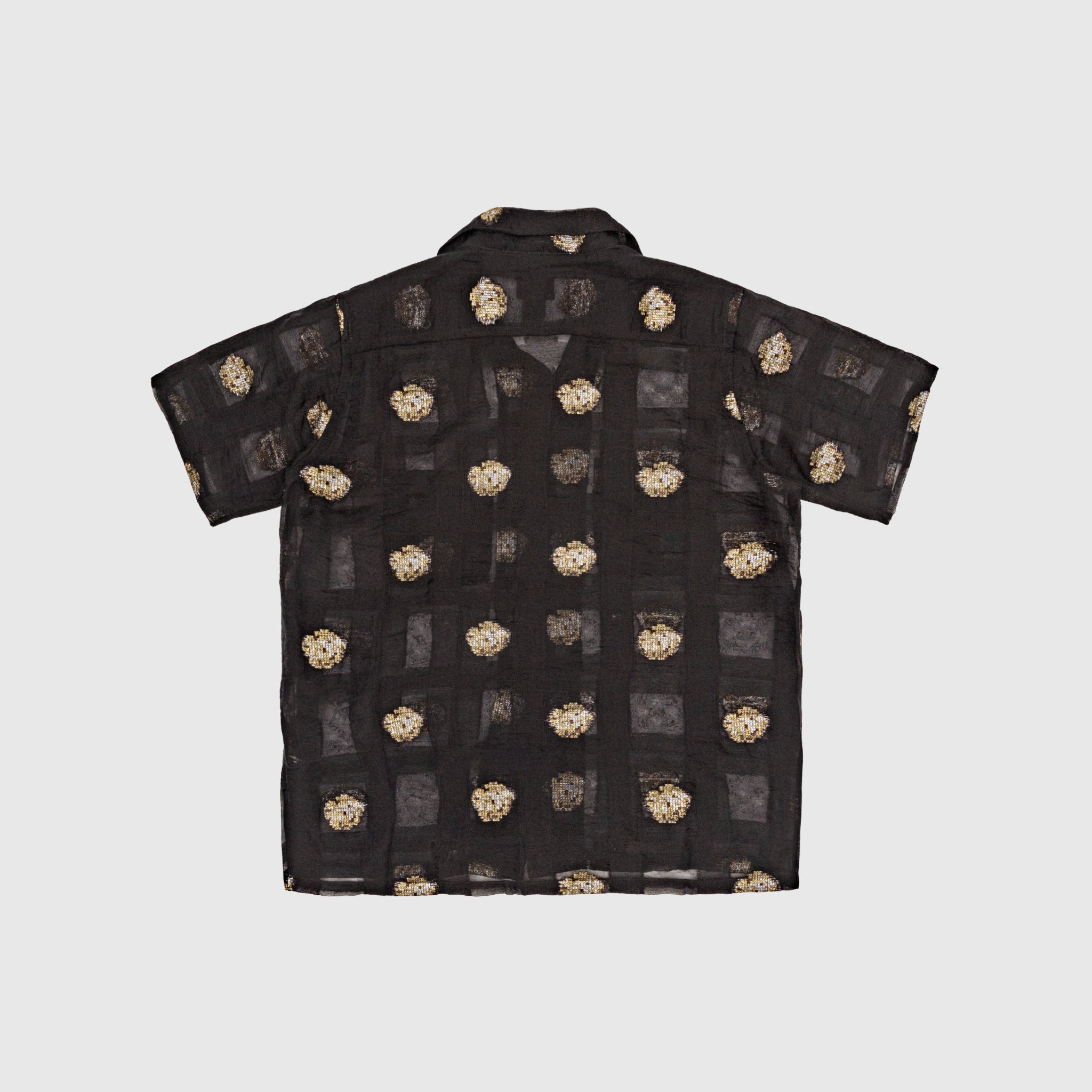 ORIENTAL LAME JAQUARD ONE-UP SHIRT - 4