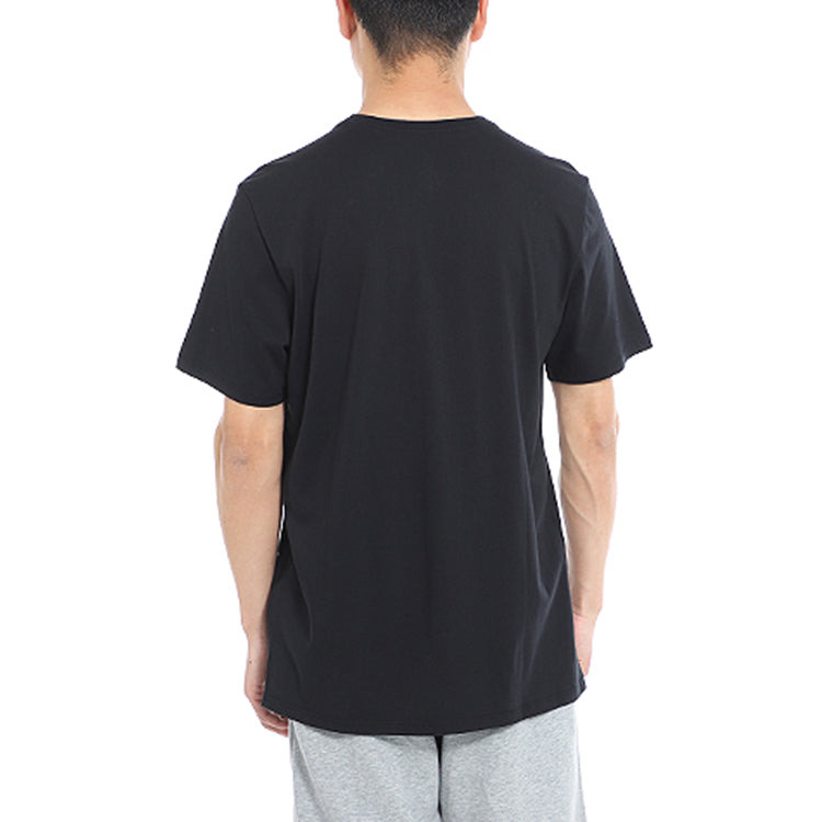Air Jordan Casual Sports Round Neck Large Logo Short Sleeve Black CD7611-010 - 4