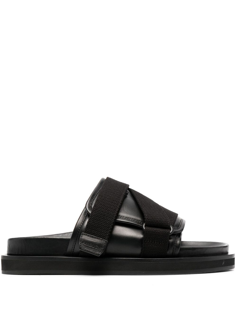 padded slip-on sandals - 1