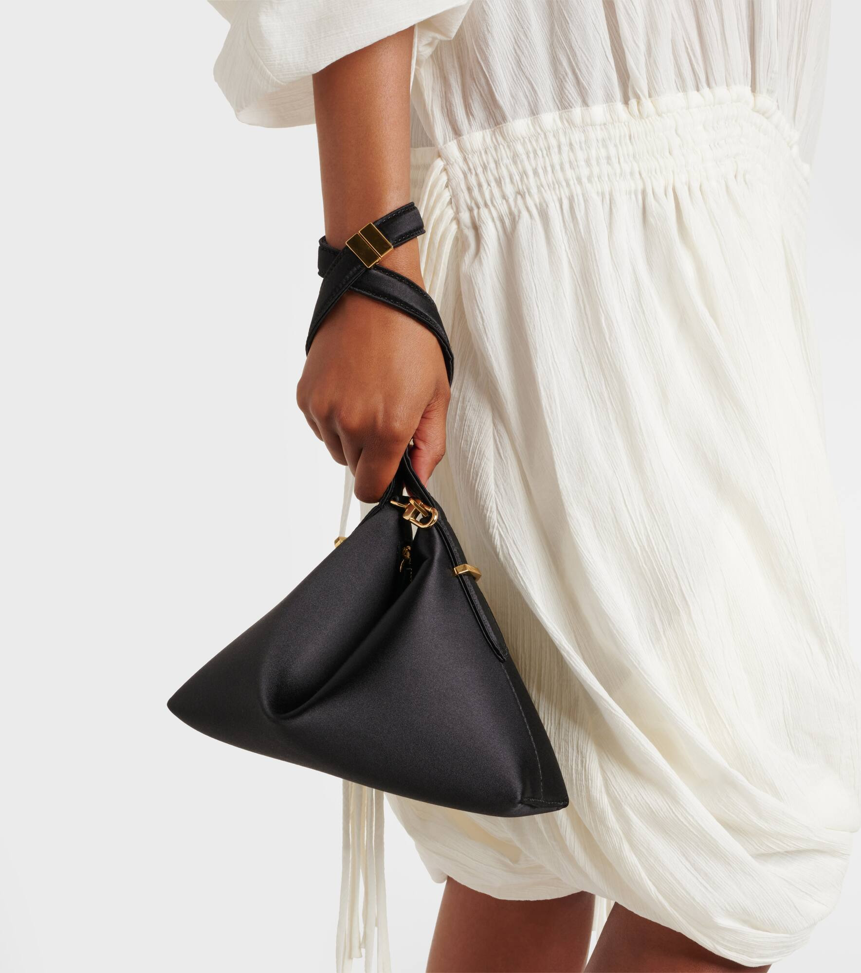 Scoop Mini satin shoulder bag - 2