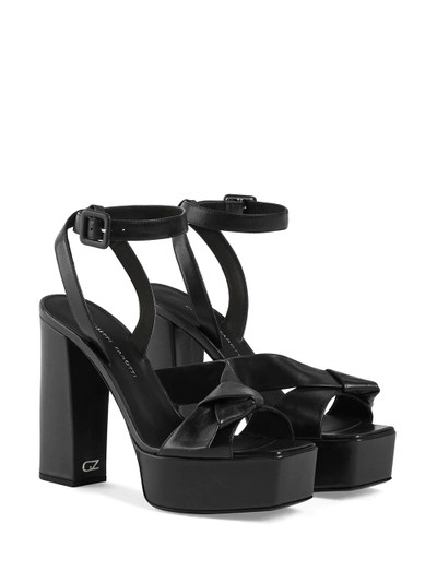 Giuseppe Zanotti ankle strap platform sandals outlook