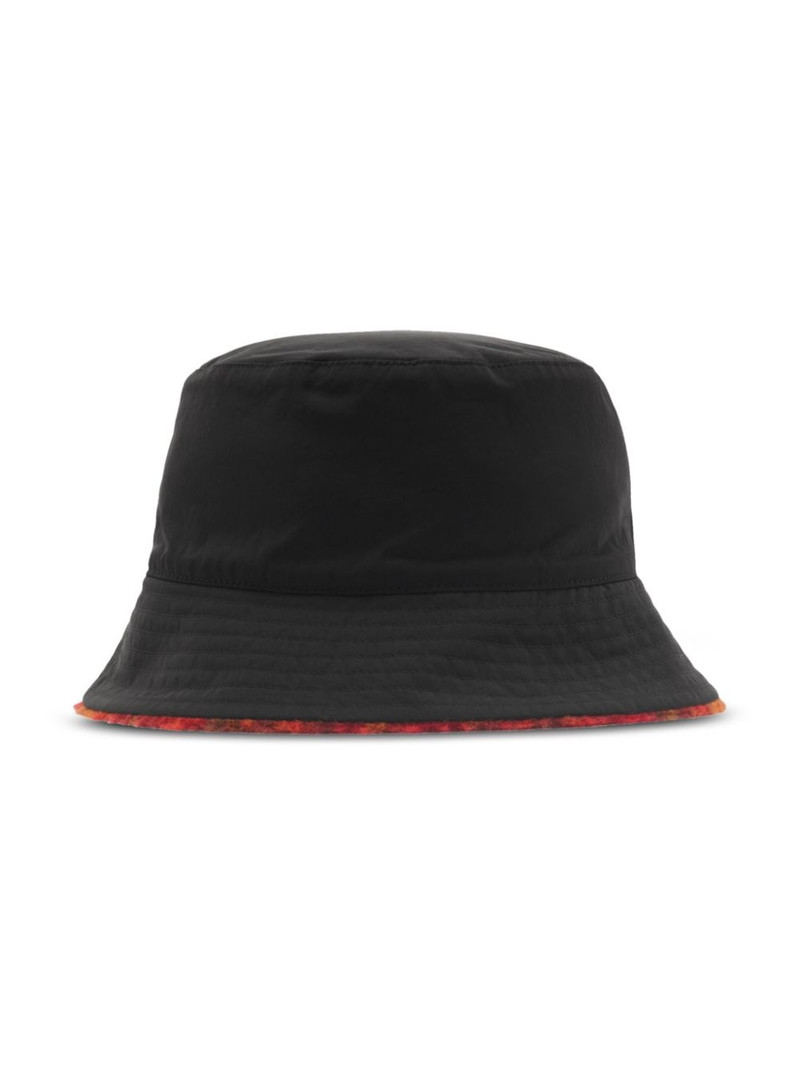 Burberry reversible check bucket hat outlook