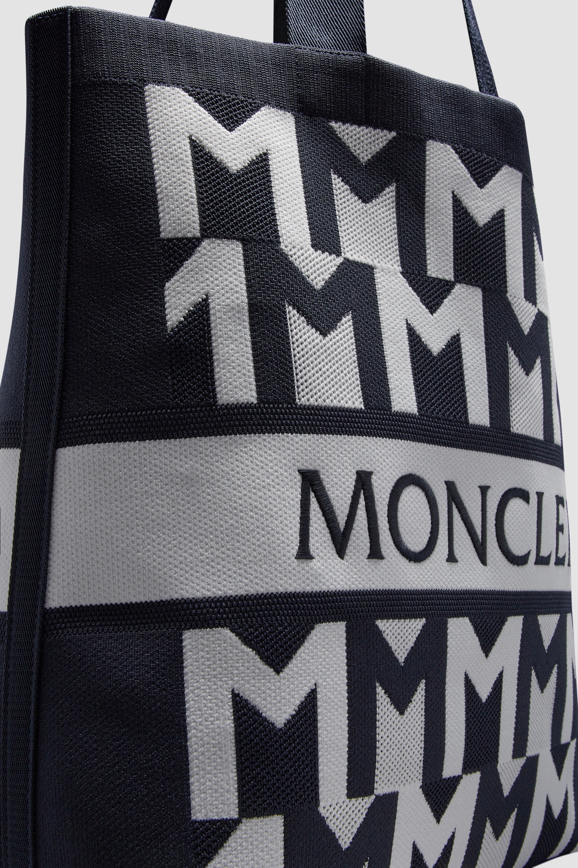 Monogram Knit Tote Bag - 6