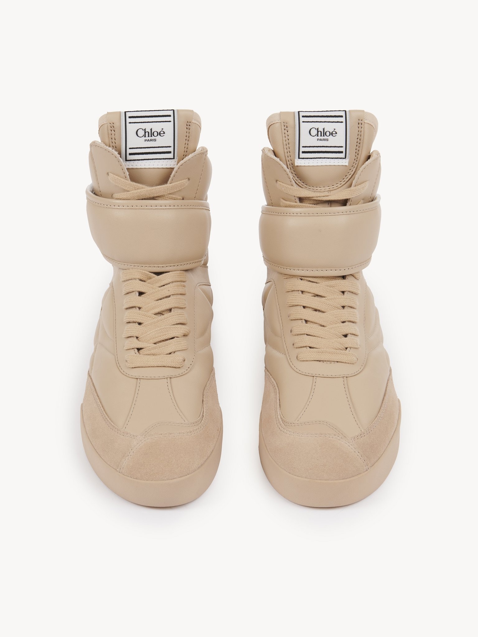 【関税&送料込】Chloe' Kick Chloé CHLOÉ KICK HIGH-TOP SNEAKER | REVERSIBLE