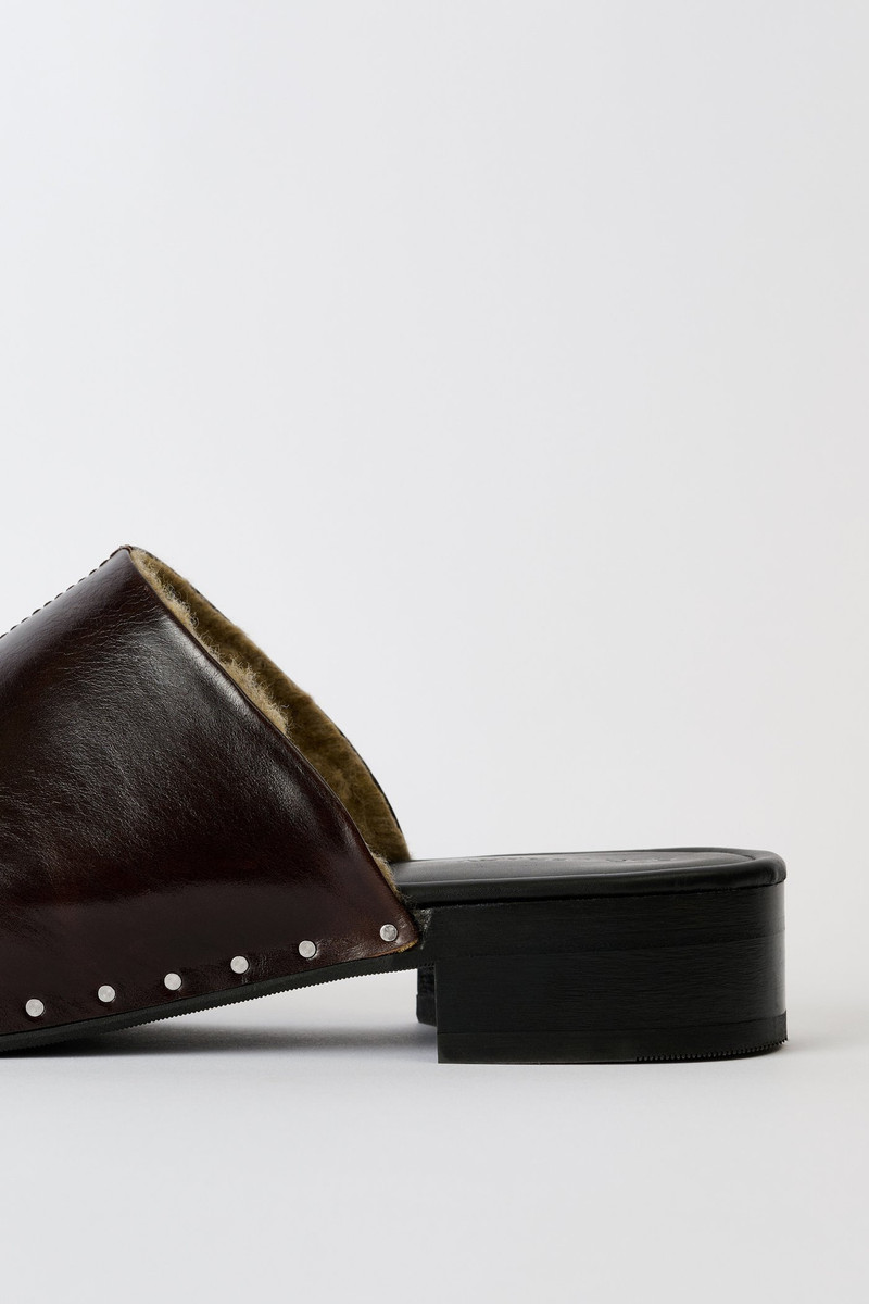 Naoto Clog Deep Americano Leather 3