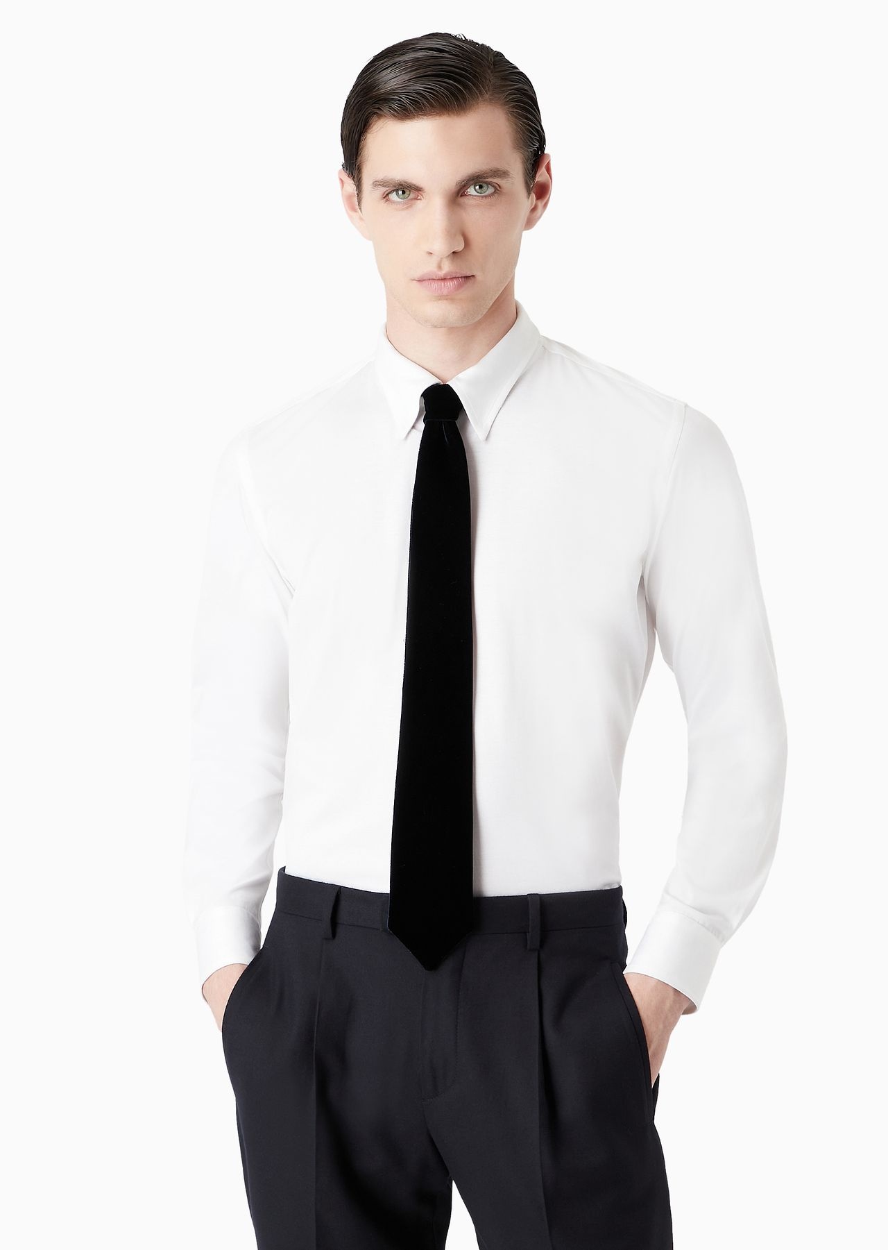 Cupro velvet tie - 3