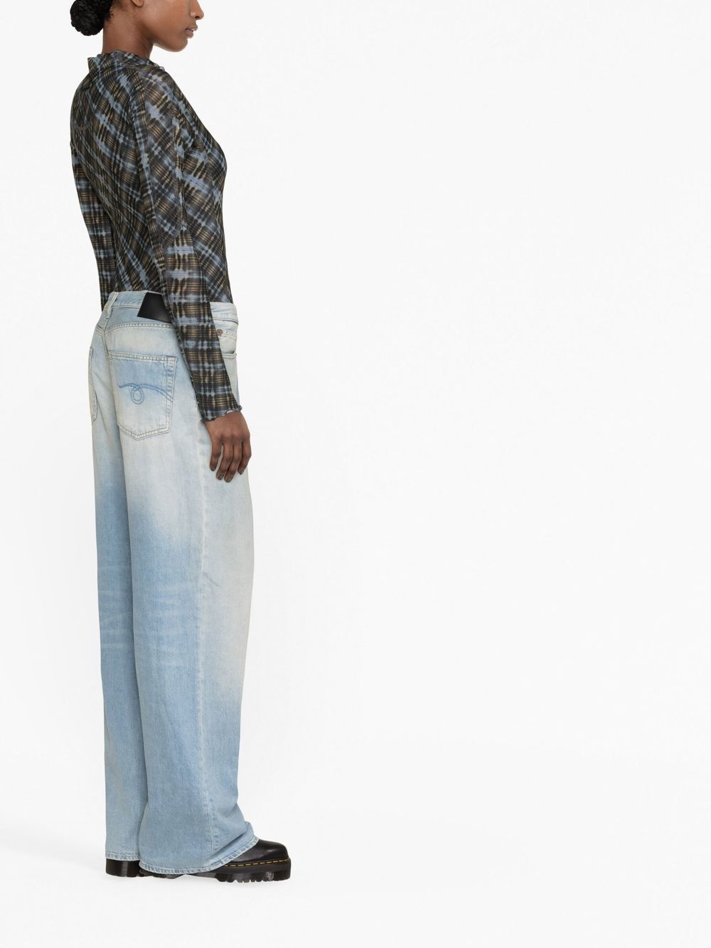 Damon pleated wide-leg trousers - 3