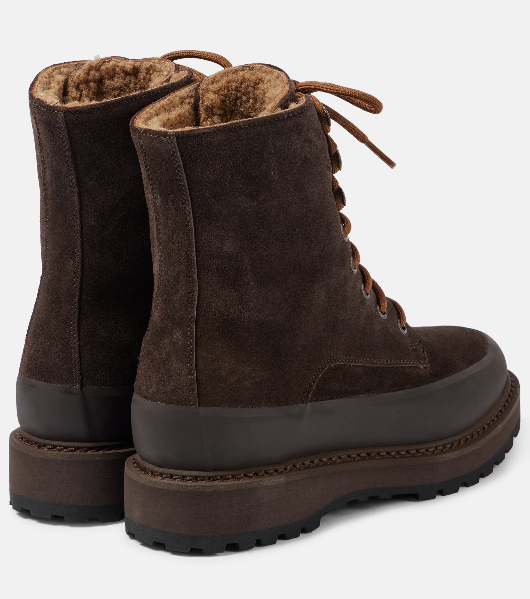 Dolomite suede lace-up boots - 2