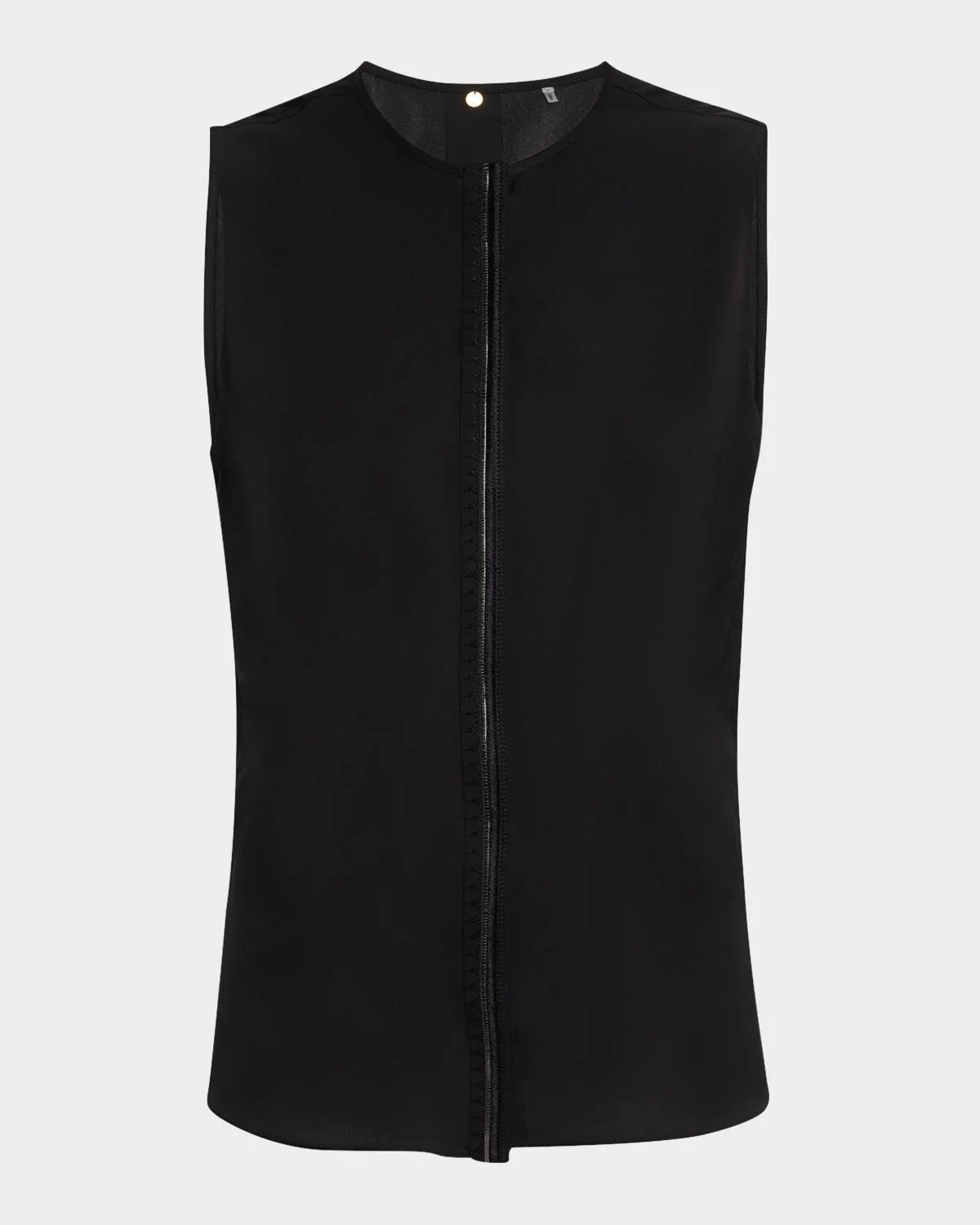 Robi Sleeveless Embroidered Blouse - 1