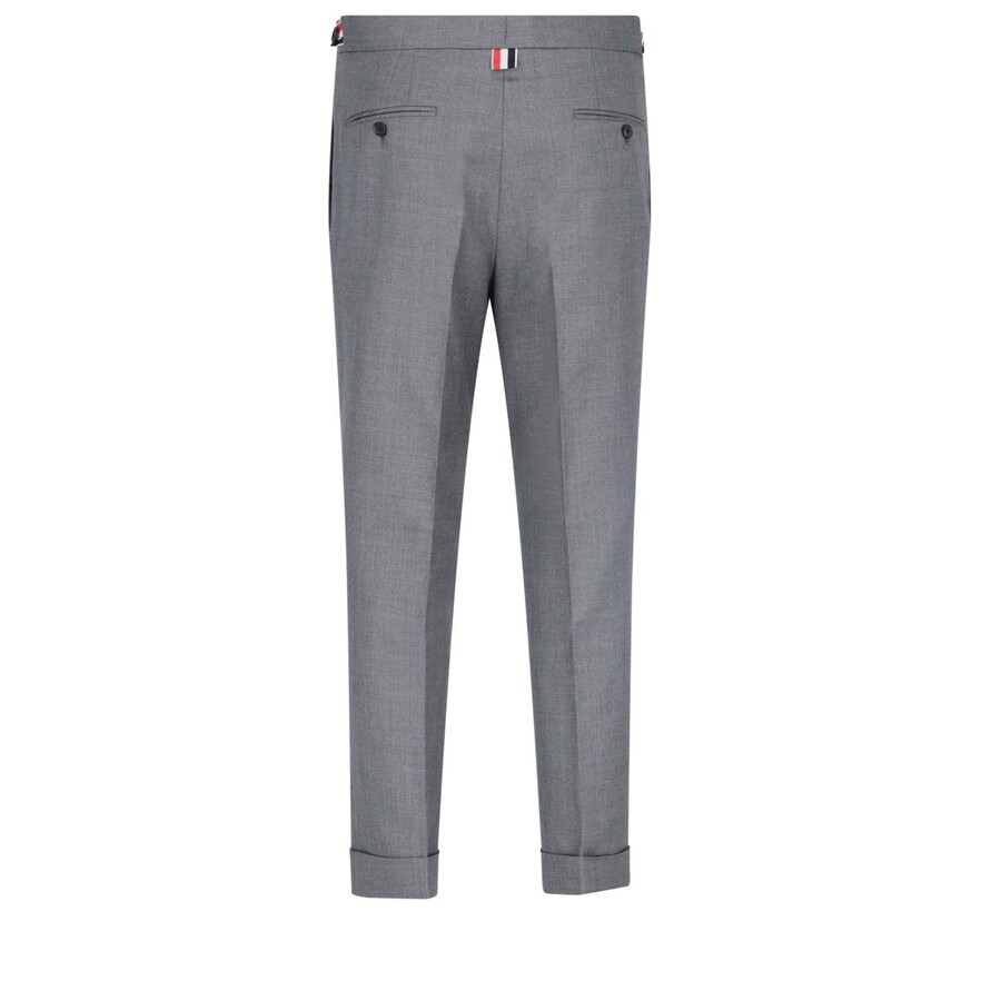 Thom Browne Low Rise Side Tab Slim Trousers - 6