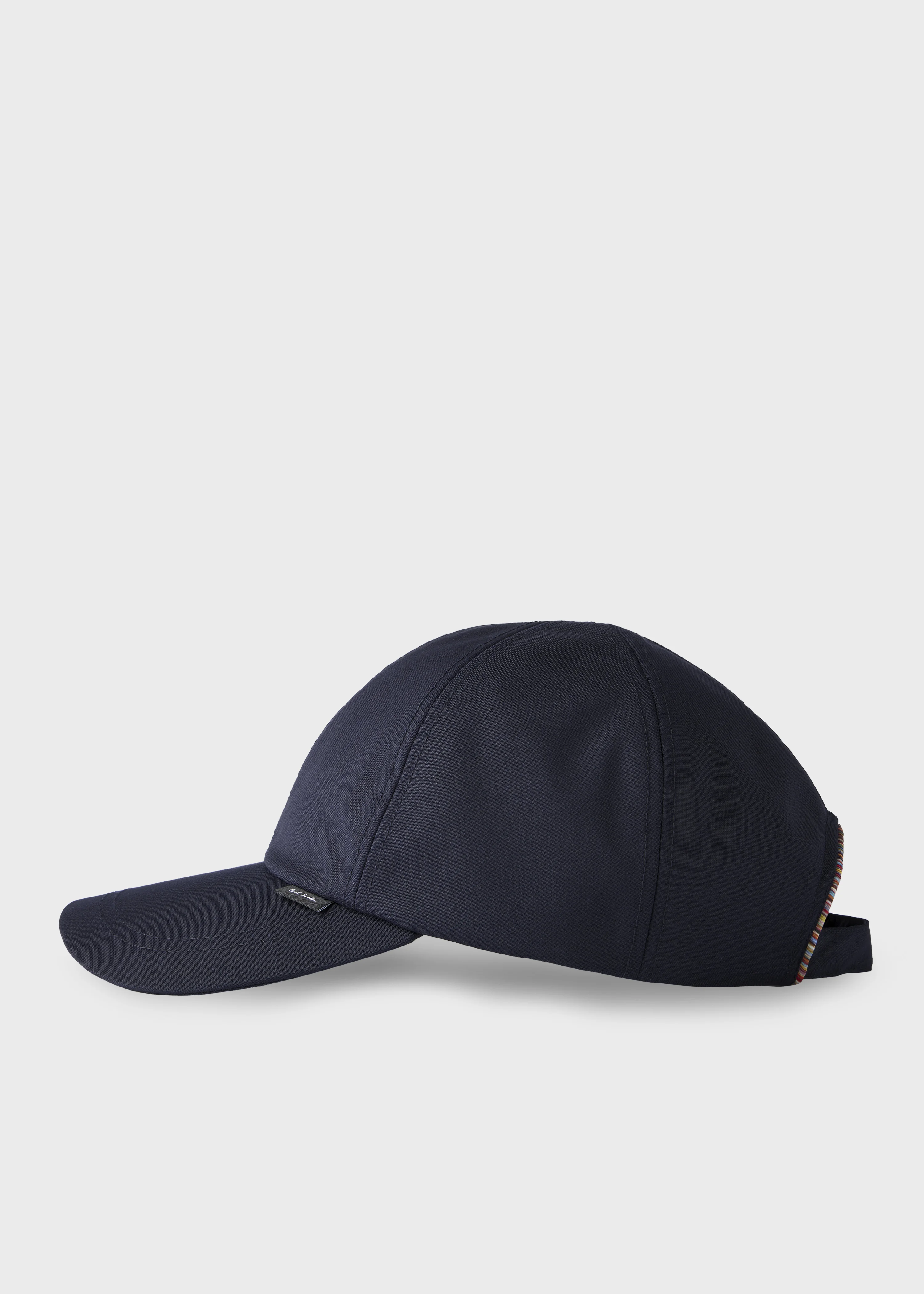 Navy 'Storm System' Wool Cap - 1
