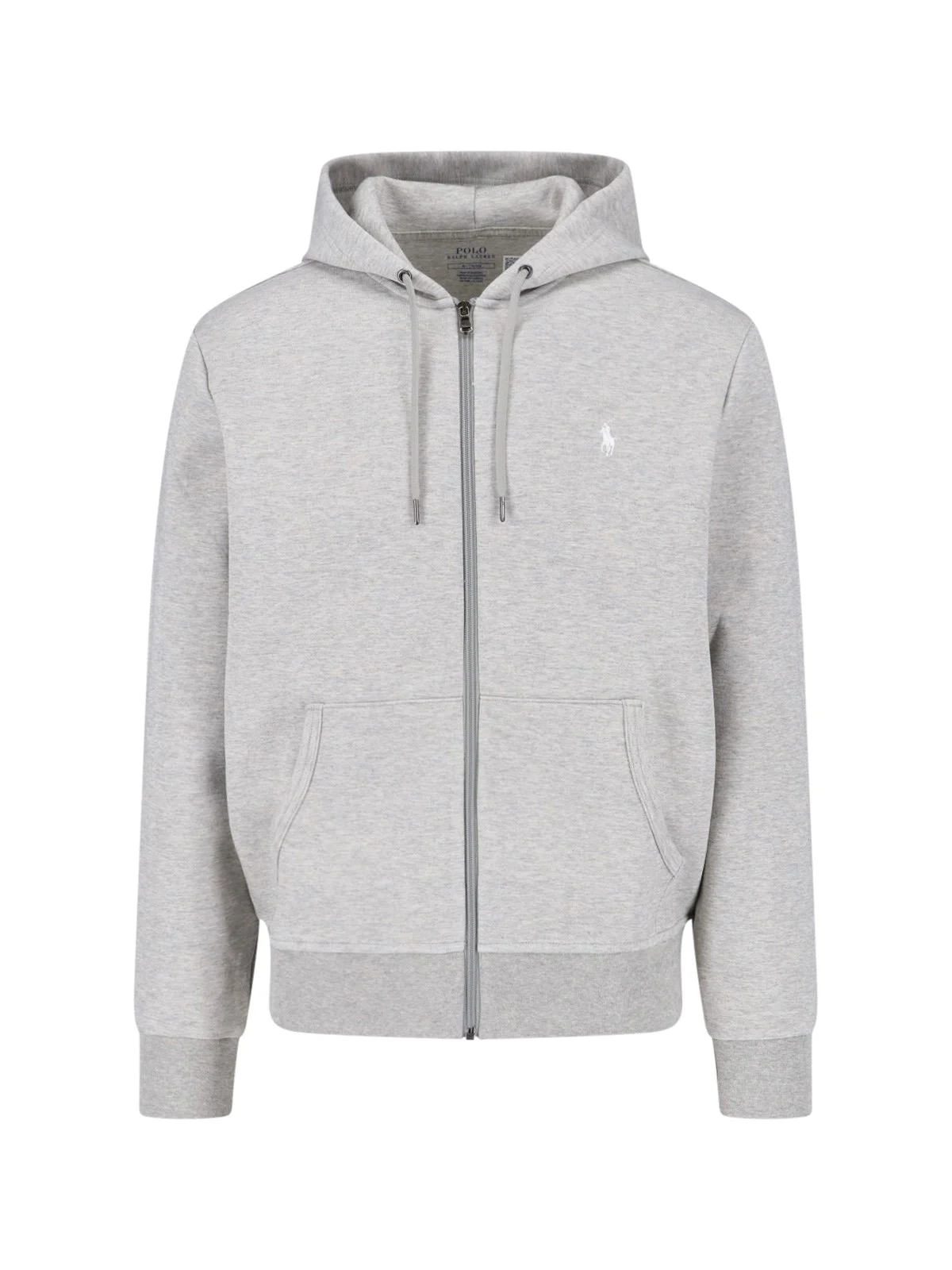 ZIP LOGO SWEATSHIRT - 1