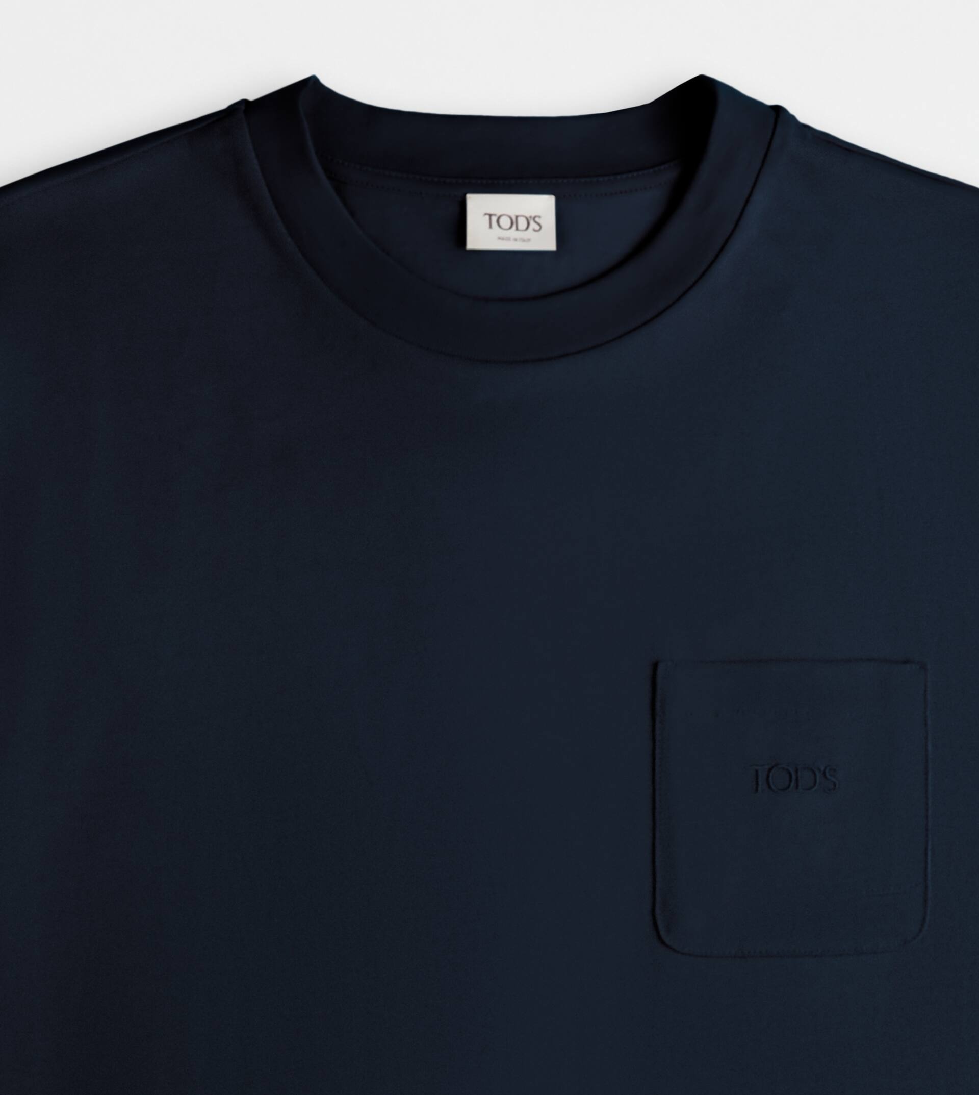 T-SHIRT IN JERSEY - BLUE - 6