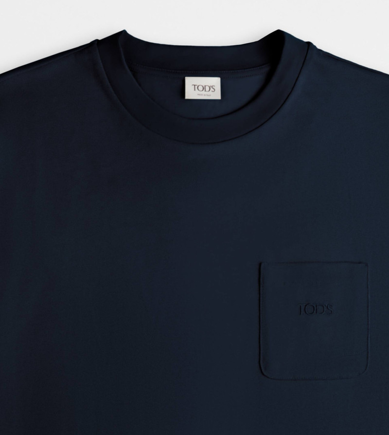 T-SHIRT IN JERSEY - BLUE 6