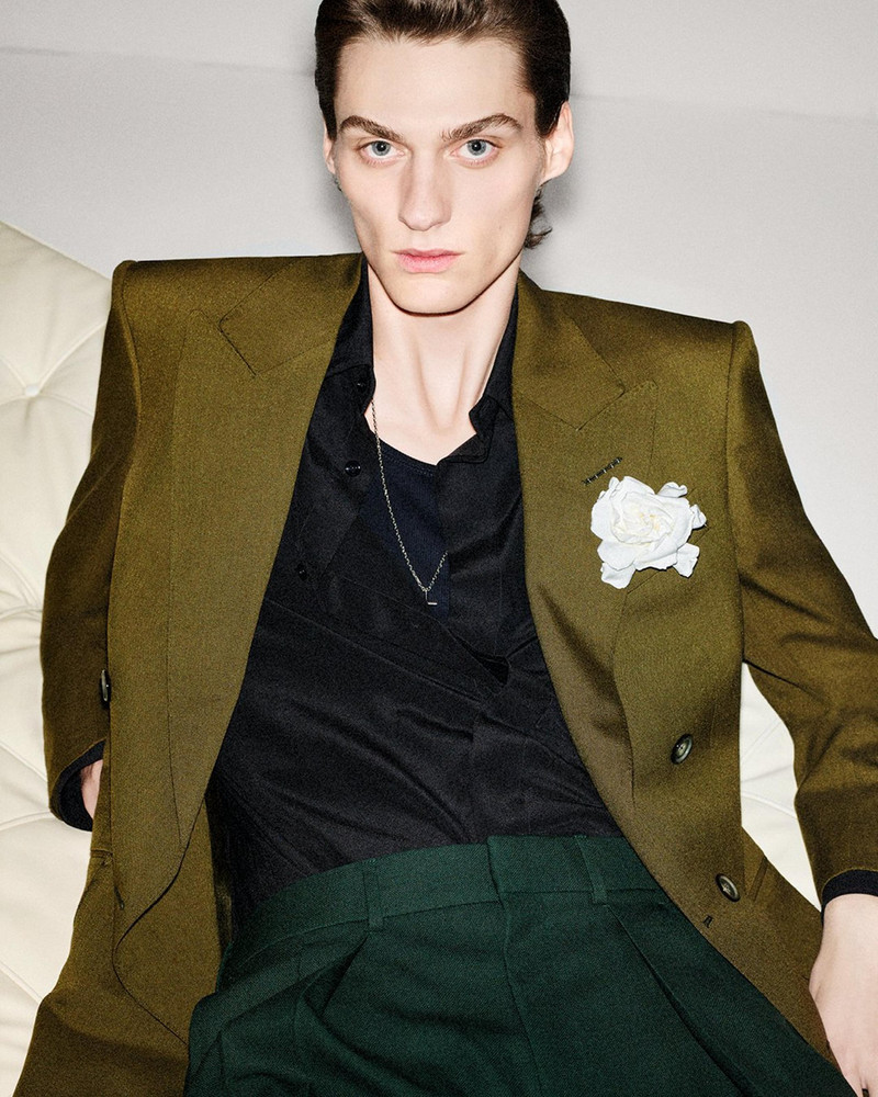 WOOL CASHMERE SILK REPS JACKET 4