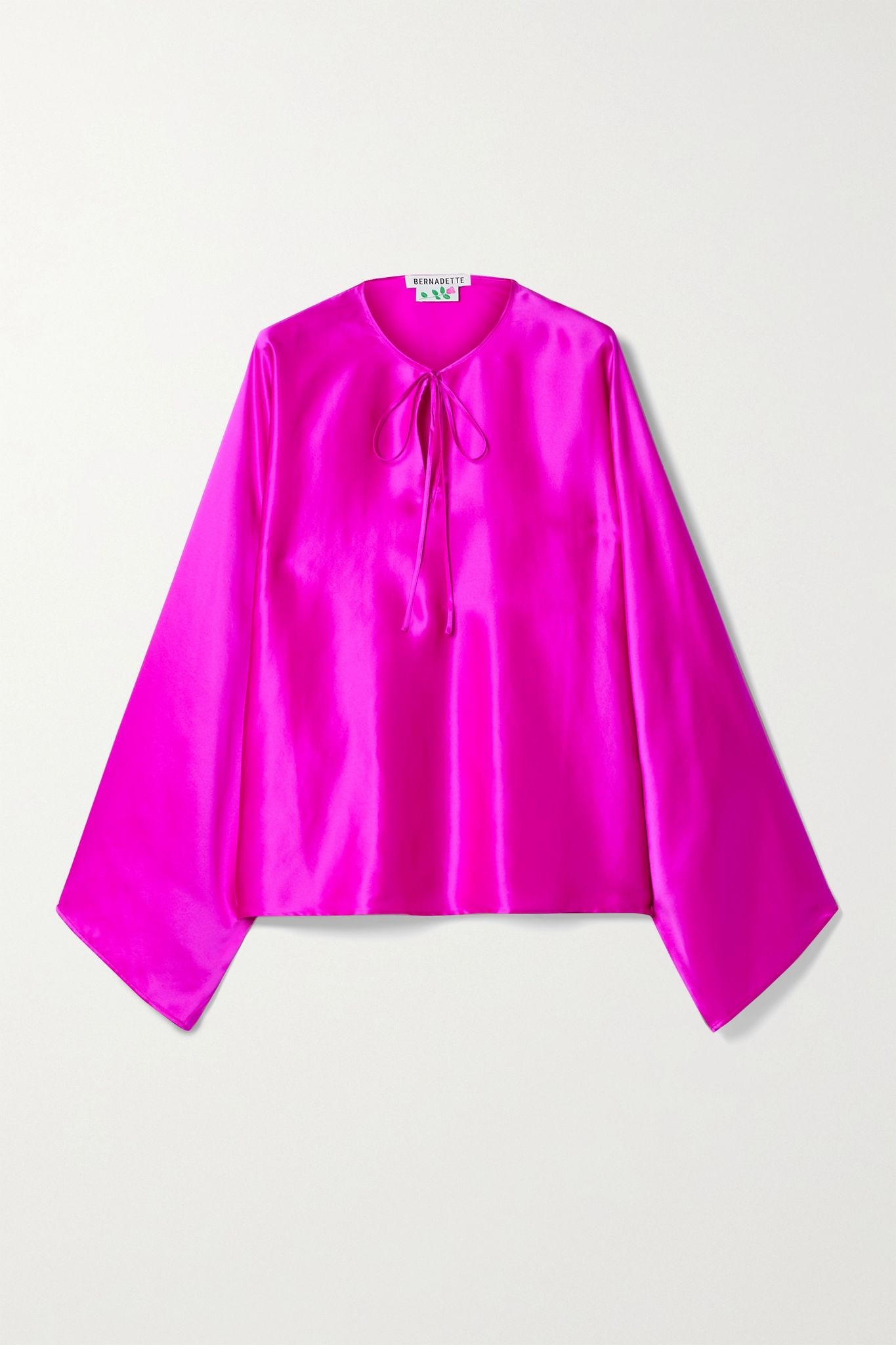 Naomi silk-satin blouse - 1